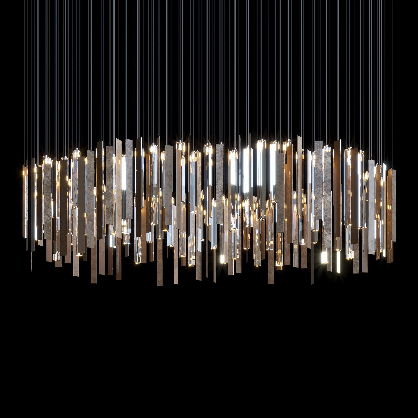 LC0362 - Light compositions made of crystal and glass - image 4 | Bachelieri
