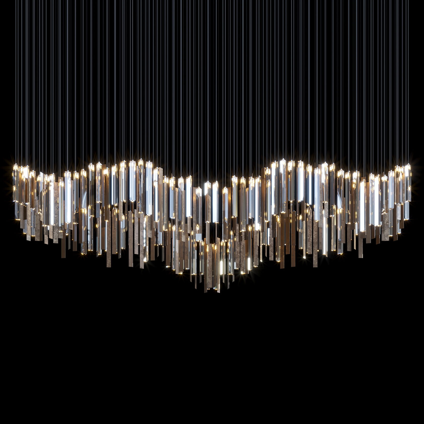 LC0362 - Light compositions made of crystal and glass - image 10 | Bachelieri