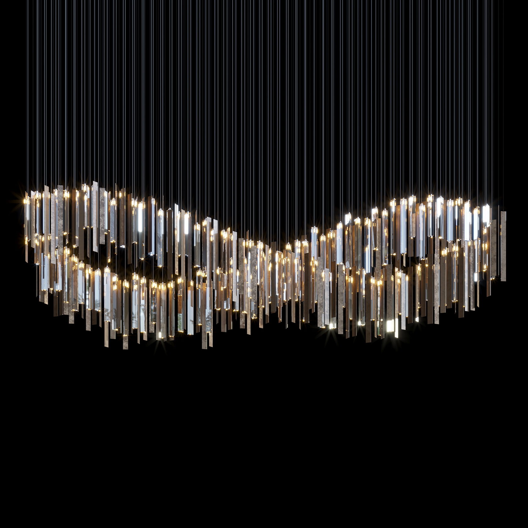 LC0362 - Light compositions made of crystal and glass - image 11 | Bachelieri