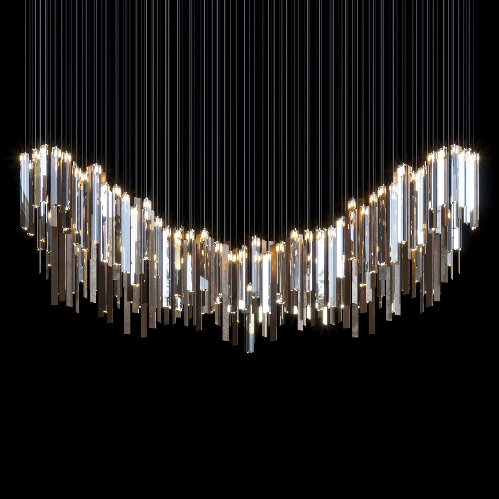 LC0362 - Light compositions made of crystal and glass - image 14 | Bachelieri