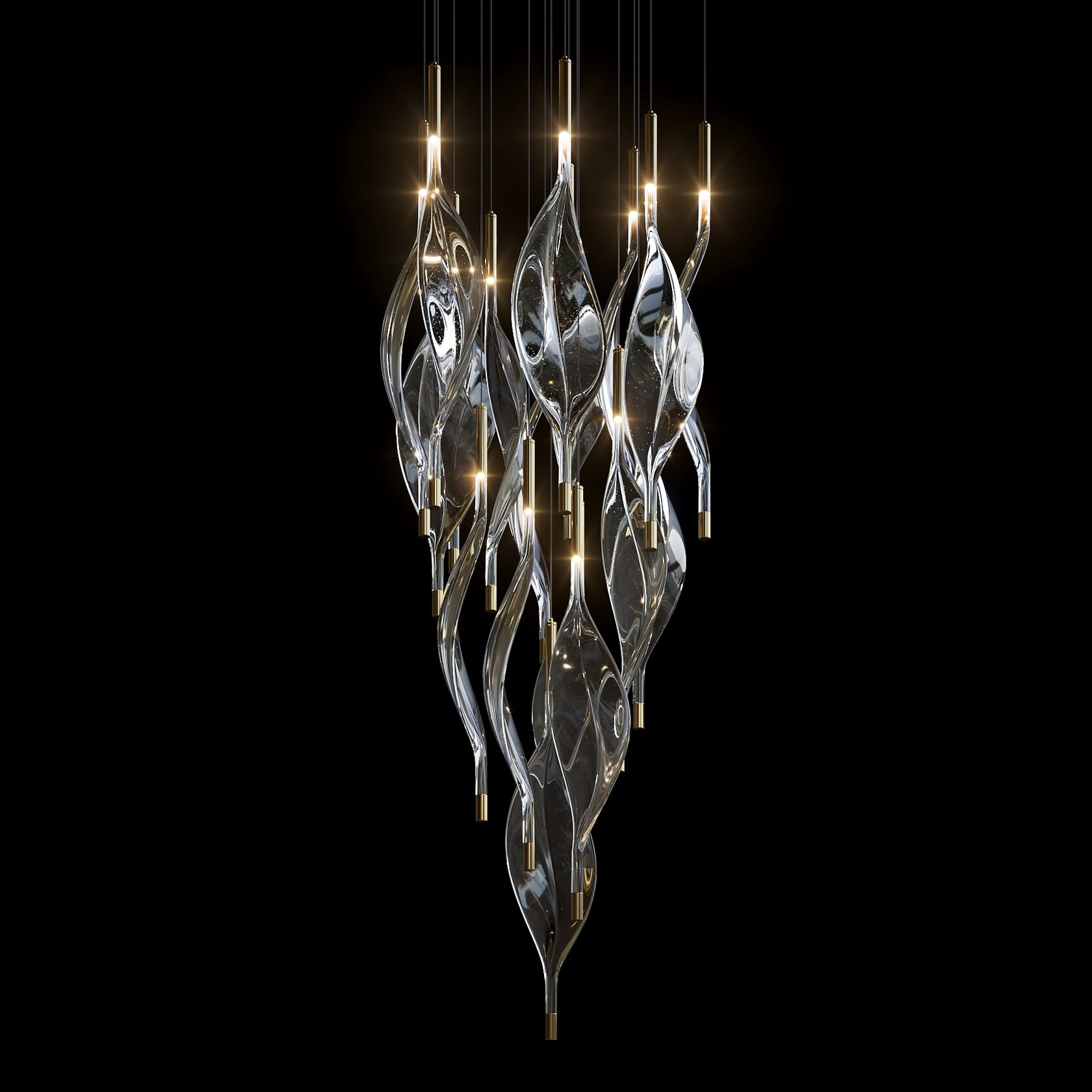 LC0376 - Light compositions made of crystal and glass - image 4 | Bachelieri