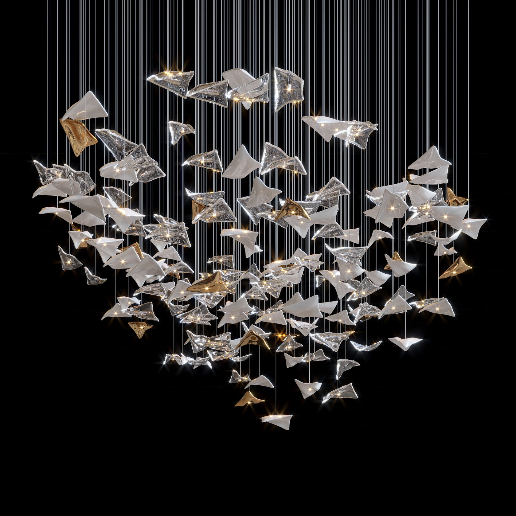 LC0384 - Light compositions made of crystal and glass - image 1 | Bachelieri