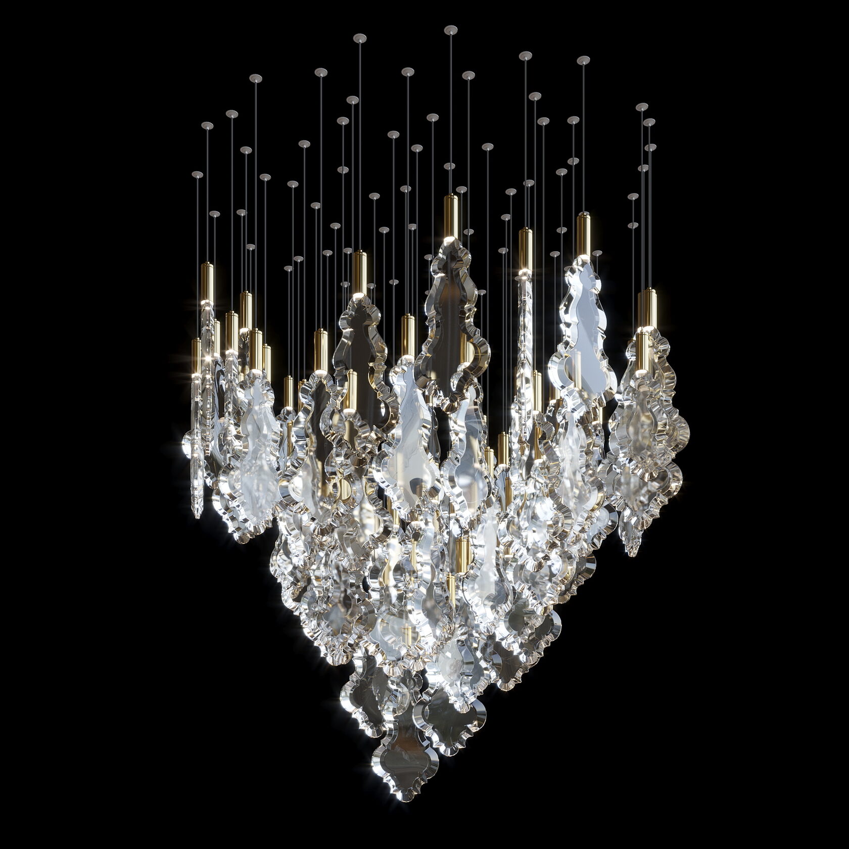 LC0383 - Light compositions made of crystal and glass - image 1 | Bachelieri