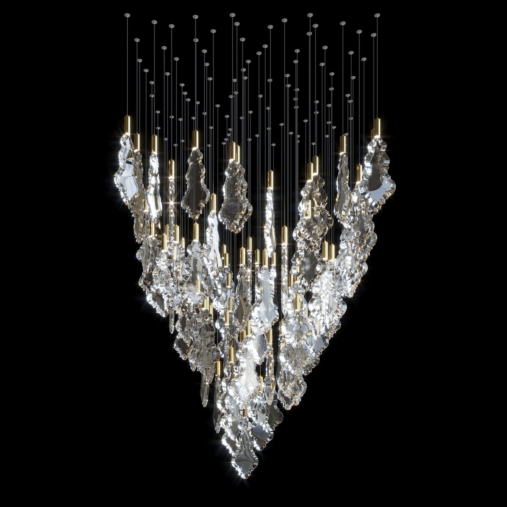 LC0383 - Light compositions made of crystal and glass - image 4 | Bachelieri