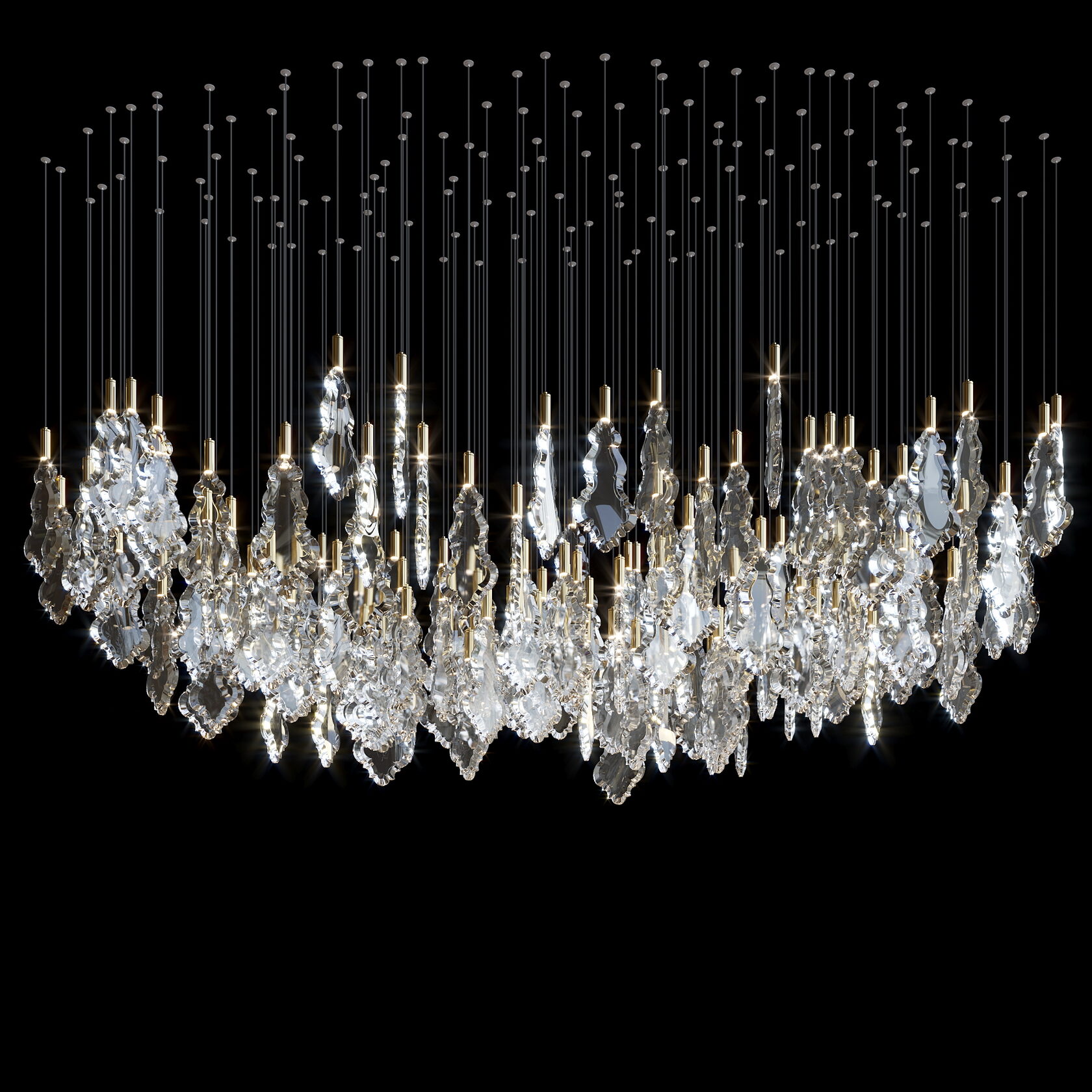 LC0383 - Light compositions made of crystal and glass - image 5 | Bachelieri
