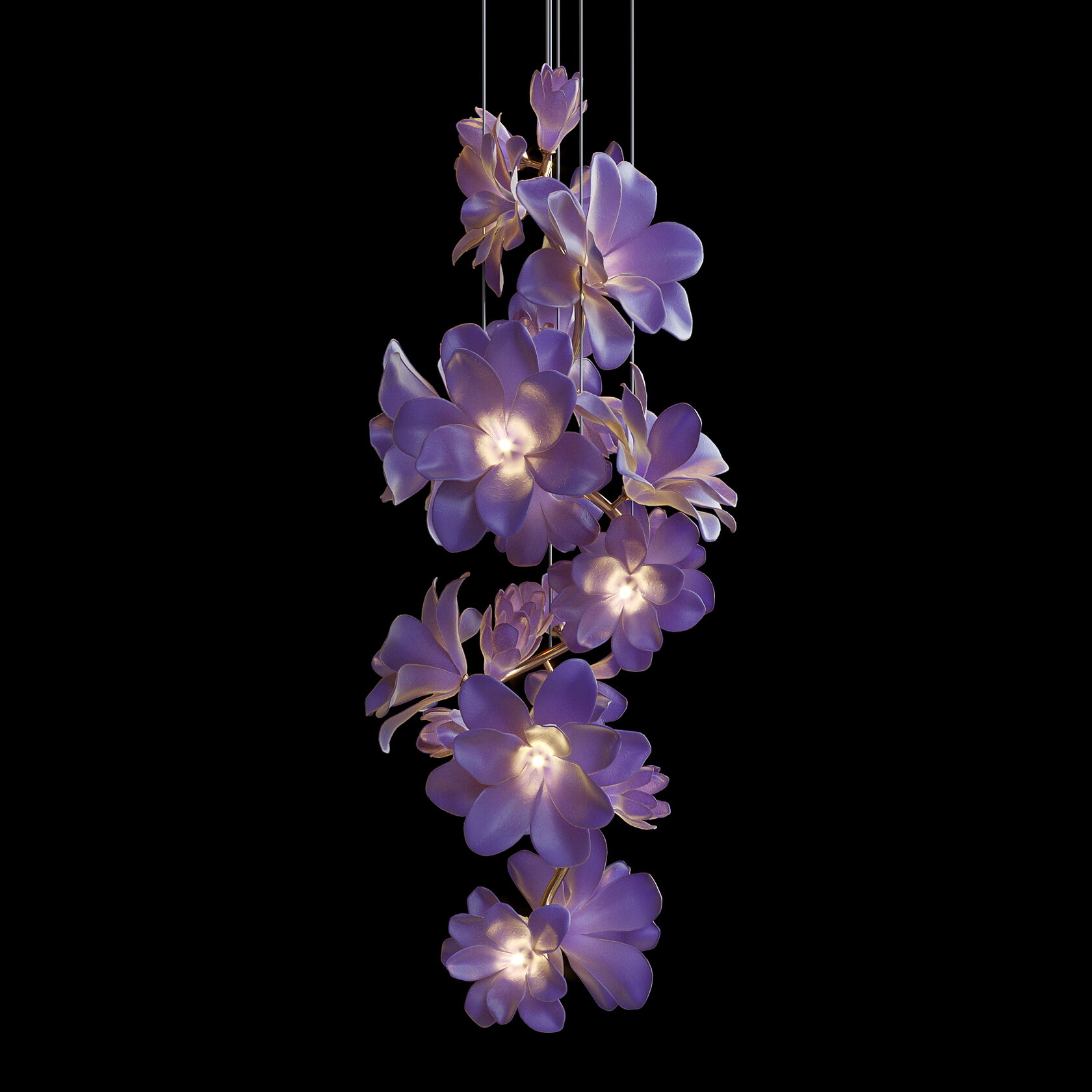 LC0388 - Light compositions made of crystal and glass - image 7 | Bachelieri