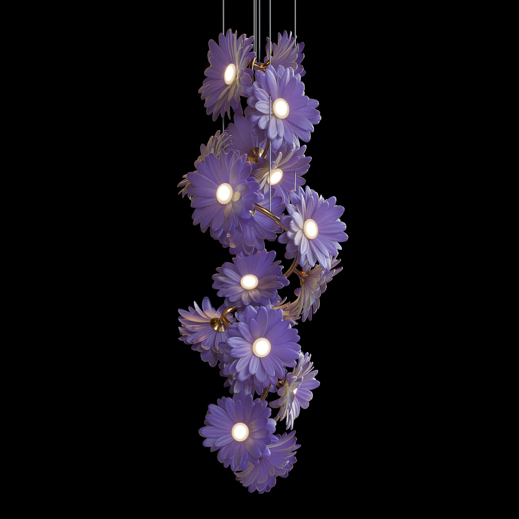 LC0390 - Light compositions made of crystal and glass - image 6 | Bachelieri