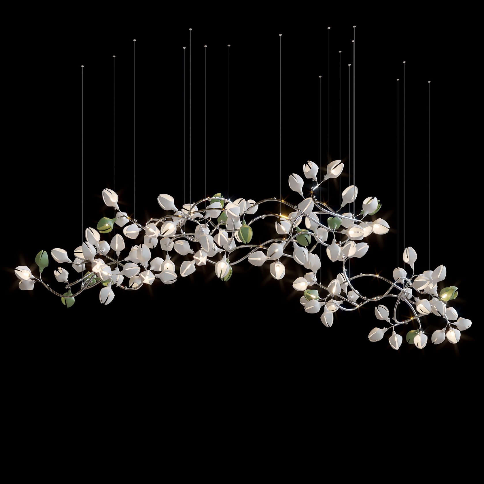 LC0394 - Light compositions made of crystal and glass - image 1 | Bachelieri