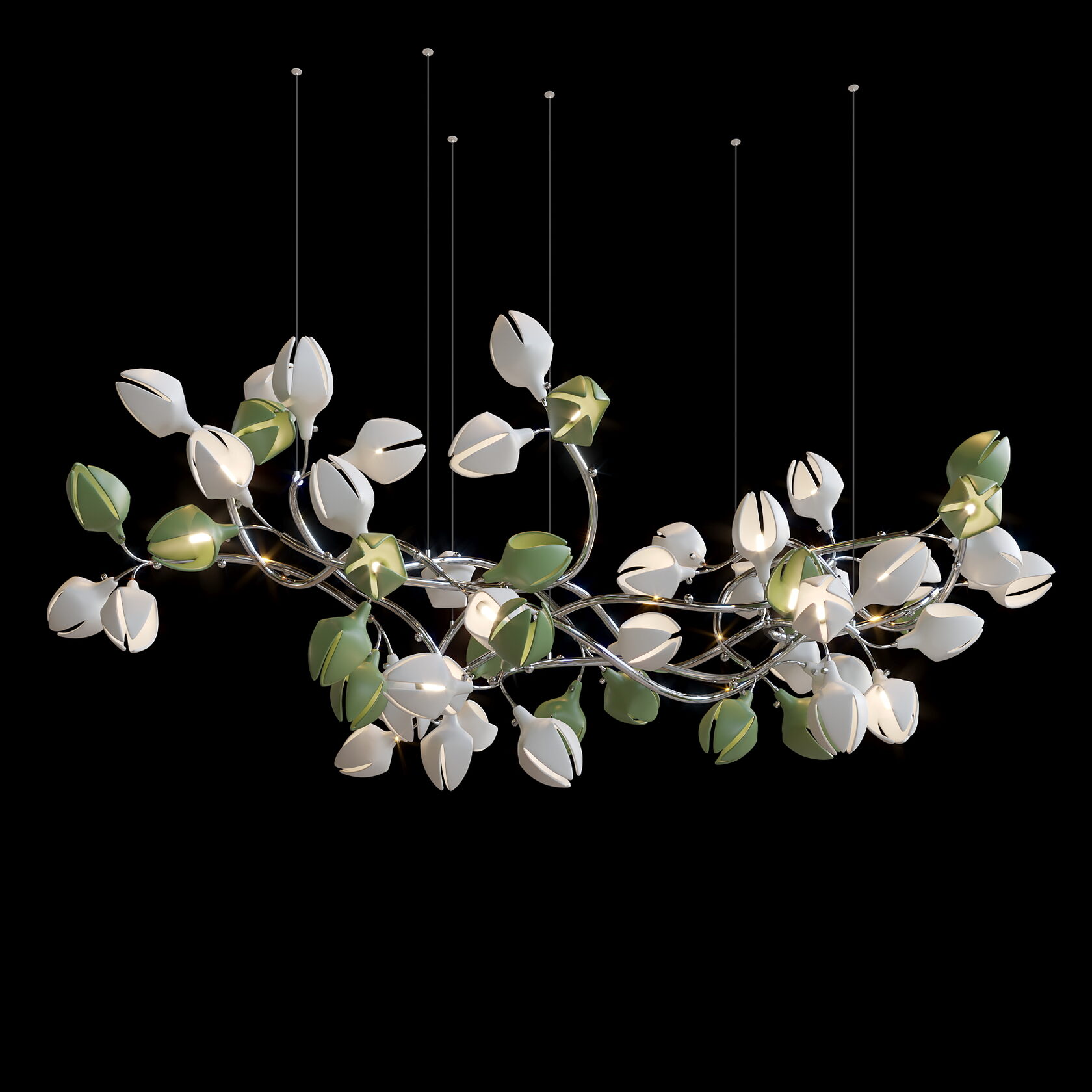 LC0394 - Light compositions made of crystal and glass - image 5 | Bachelieri