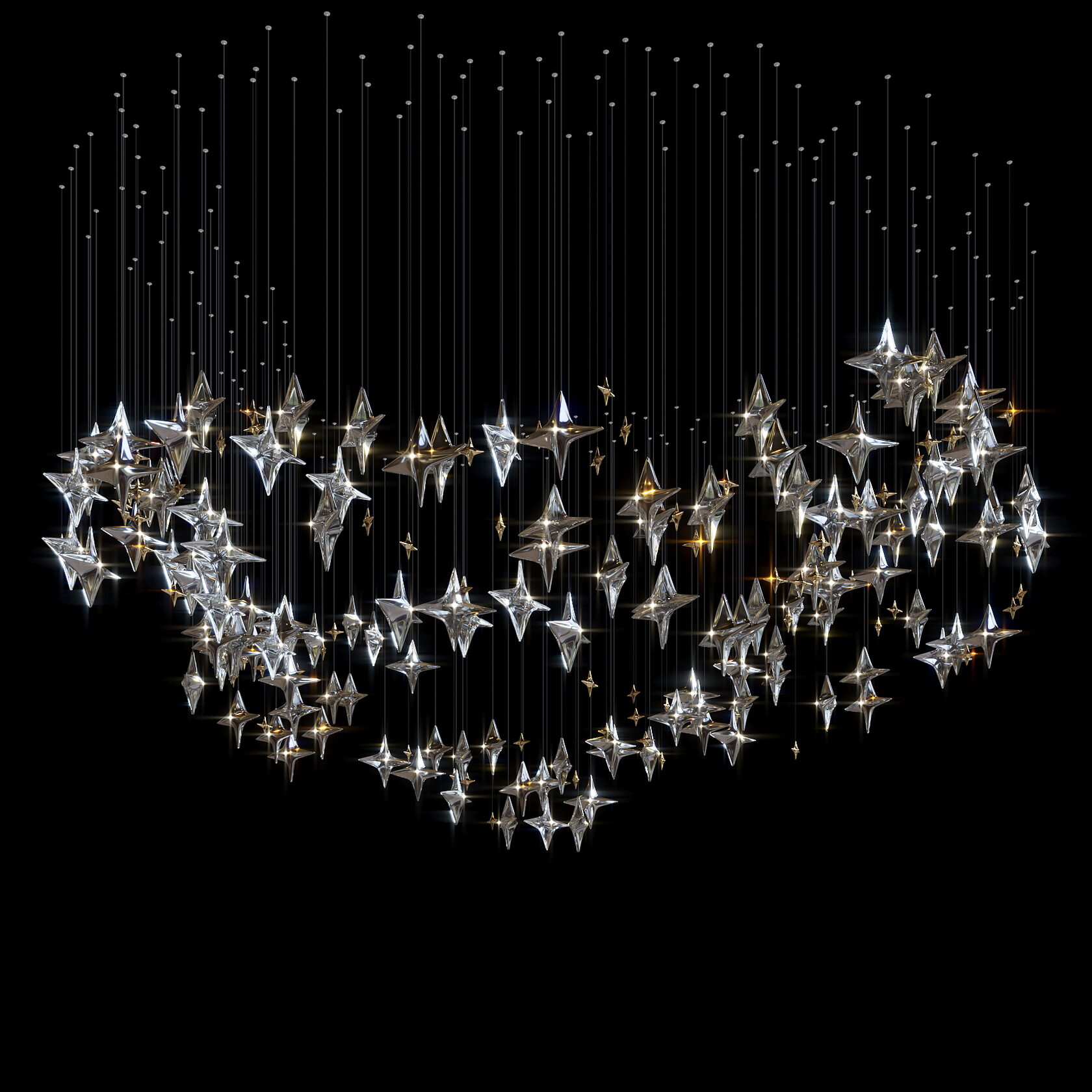 LC0395 - Light compositions made of crystal and glass - image 1 | Bachelieri