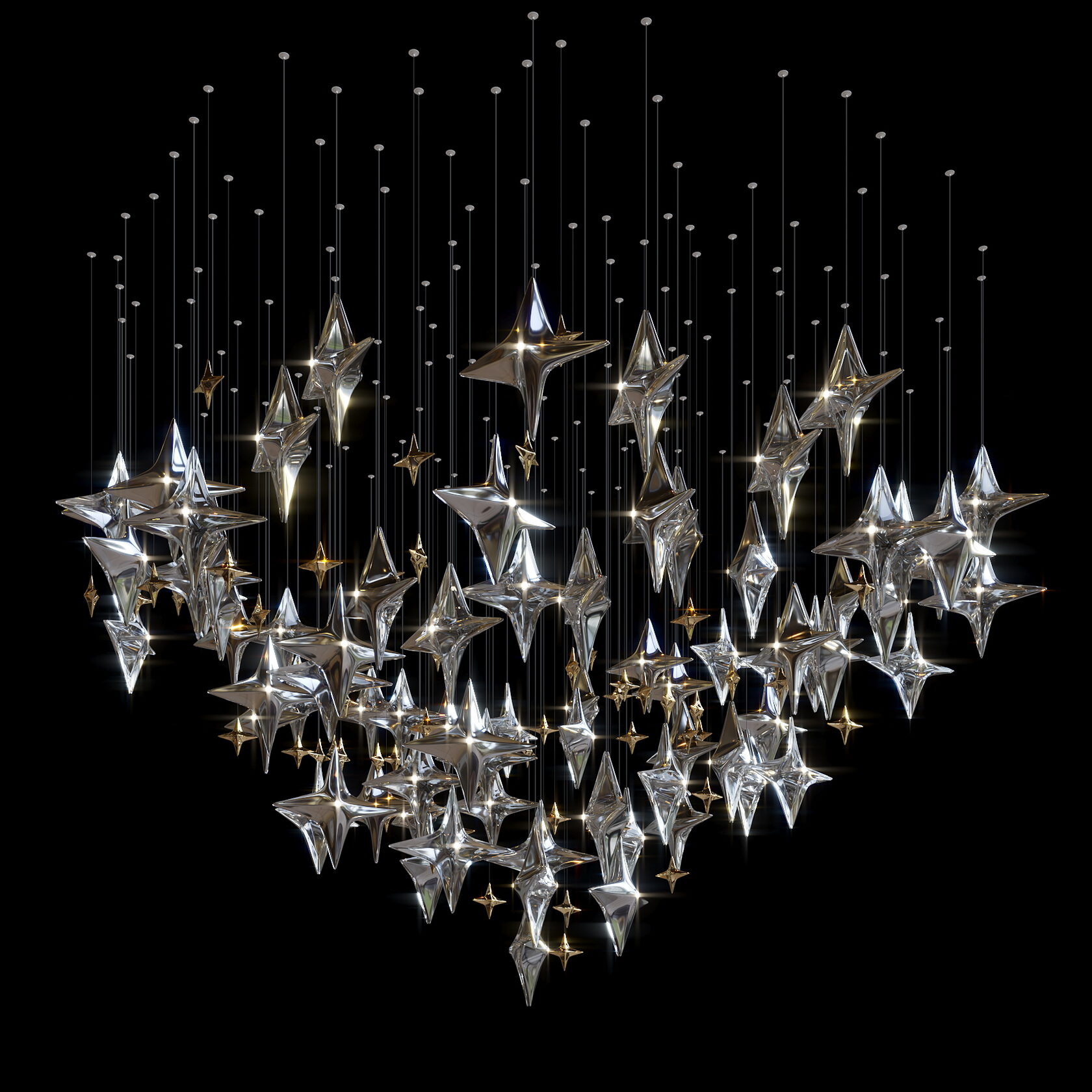 LC0395 - Light compositions made of crystal and glass - image 2 | Bachelieri