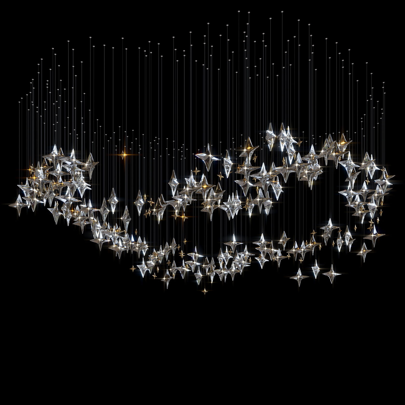 LC0395 - Light compositions made of crystal and glass - image 3 | Bachelieri
