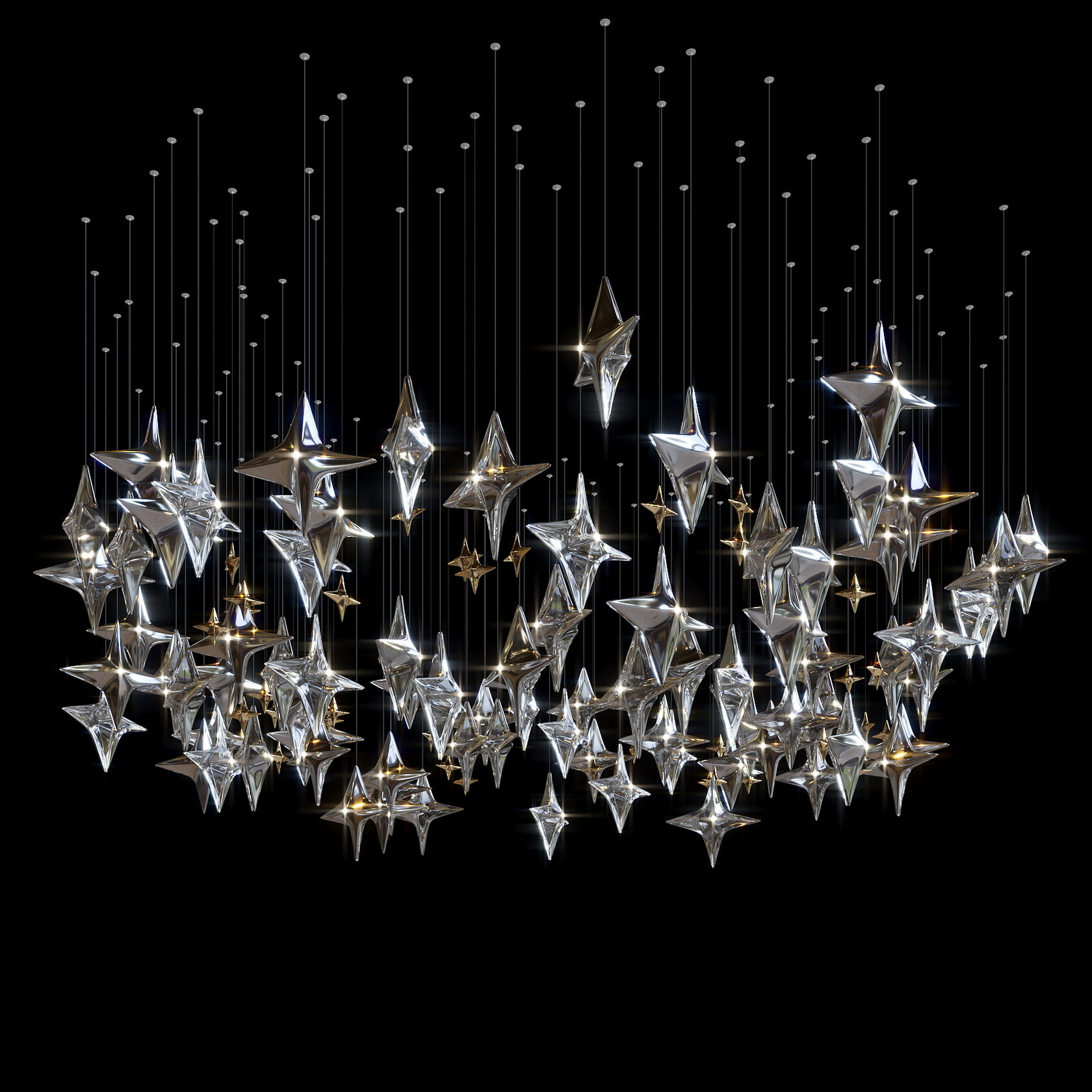 LC0395 - Light compositions made of crystal and glass - image 4 | Bachelieri