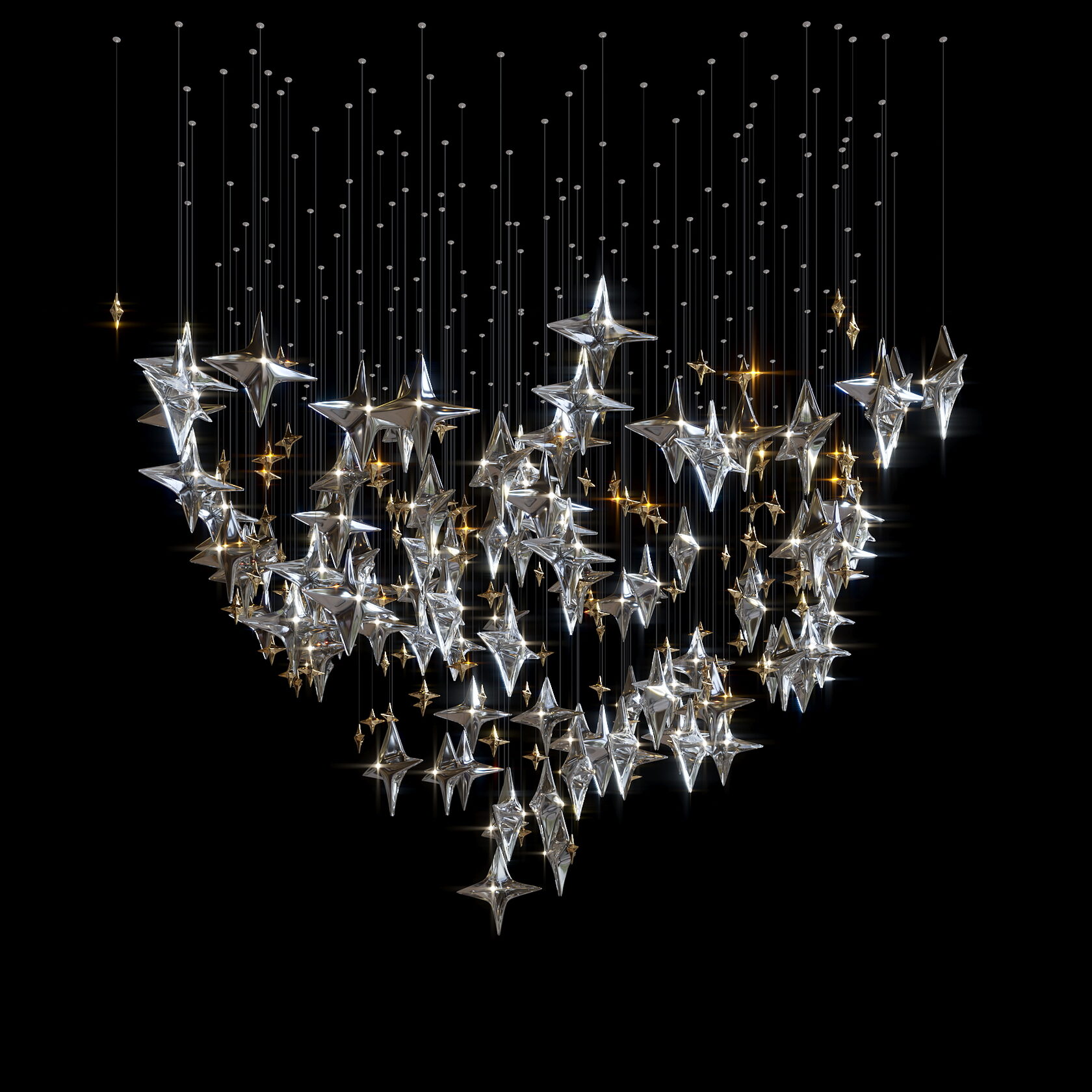 LC0395 - Light compositions made of crystal and glass - image 7 | Bachelieri
