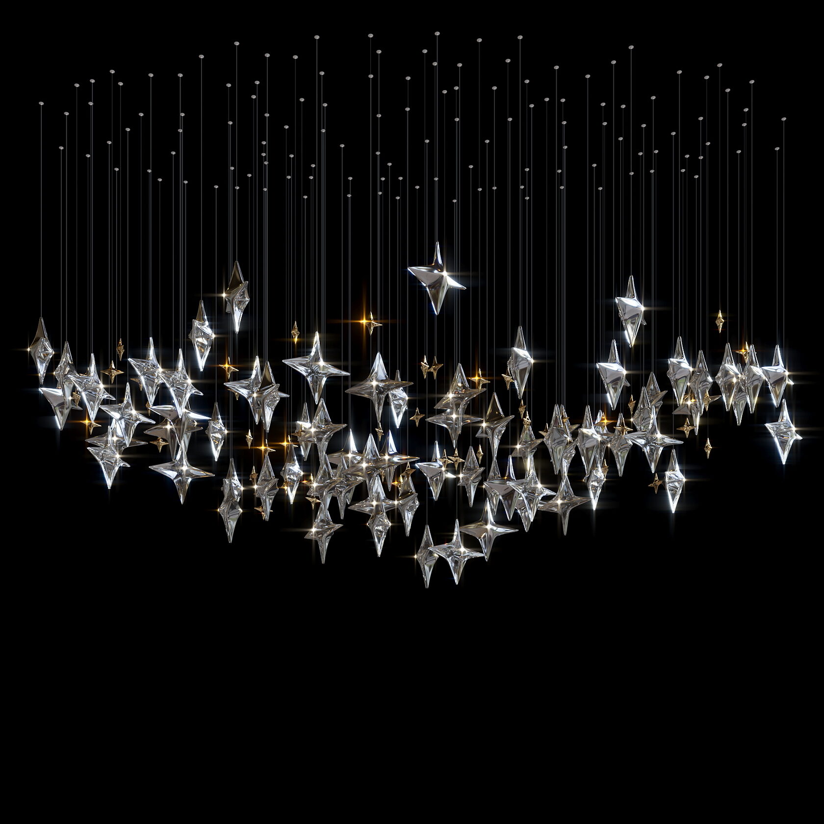 LC0395 - Light compositions made of crystal and glass - image 8 | Bachelieri