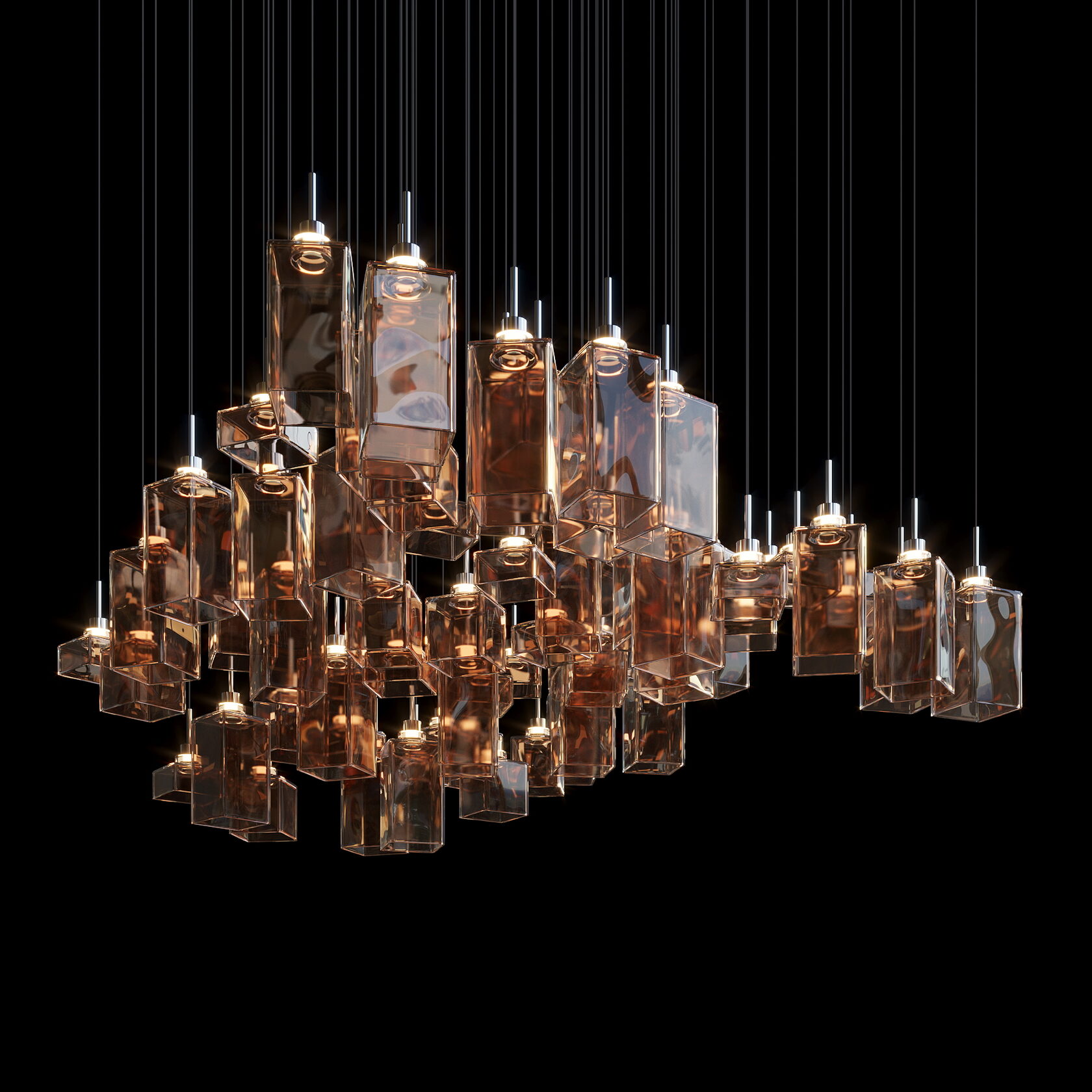 LC0398 - Light compositions made of crystal and glass - image 4 | Bachelieri