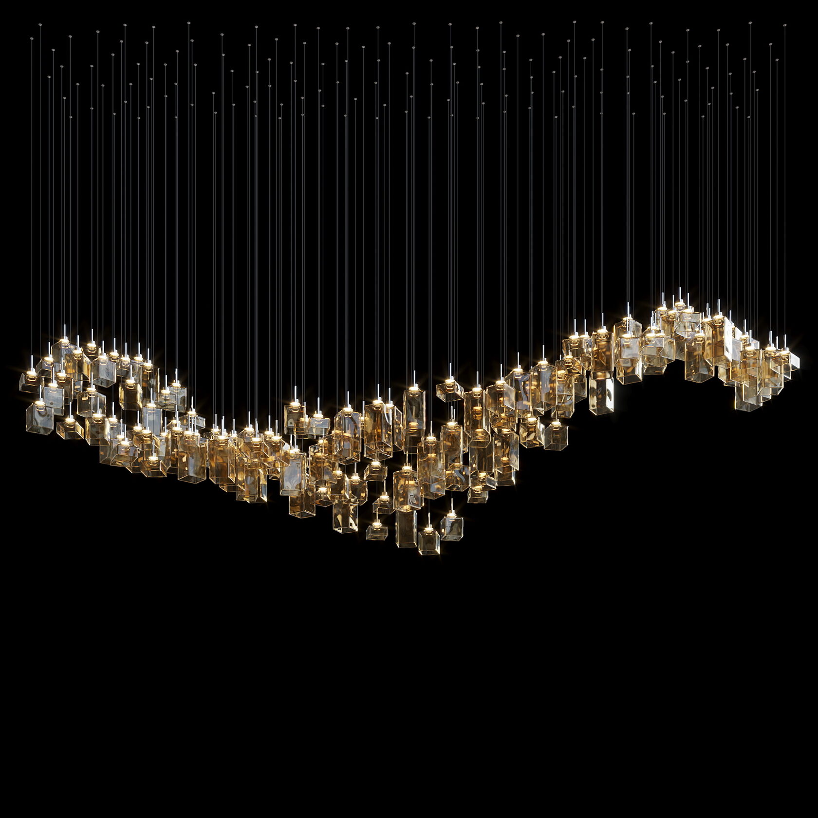 LC0398 - Light compositions made of crystal and glass - image 5 | Bachelieri