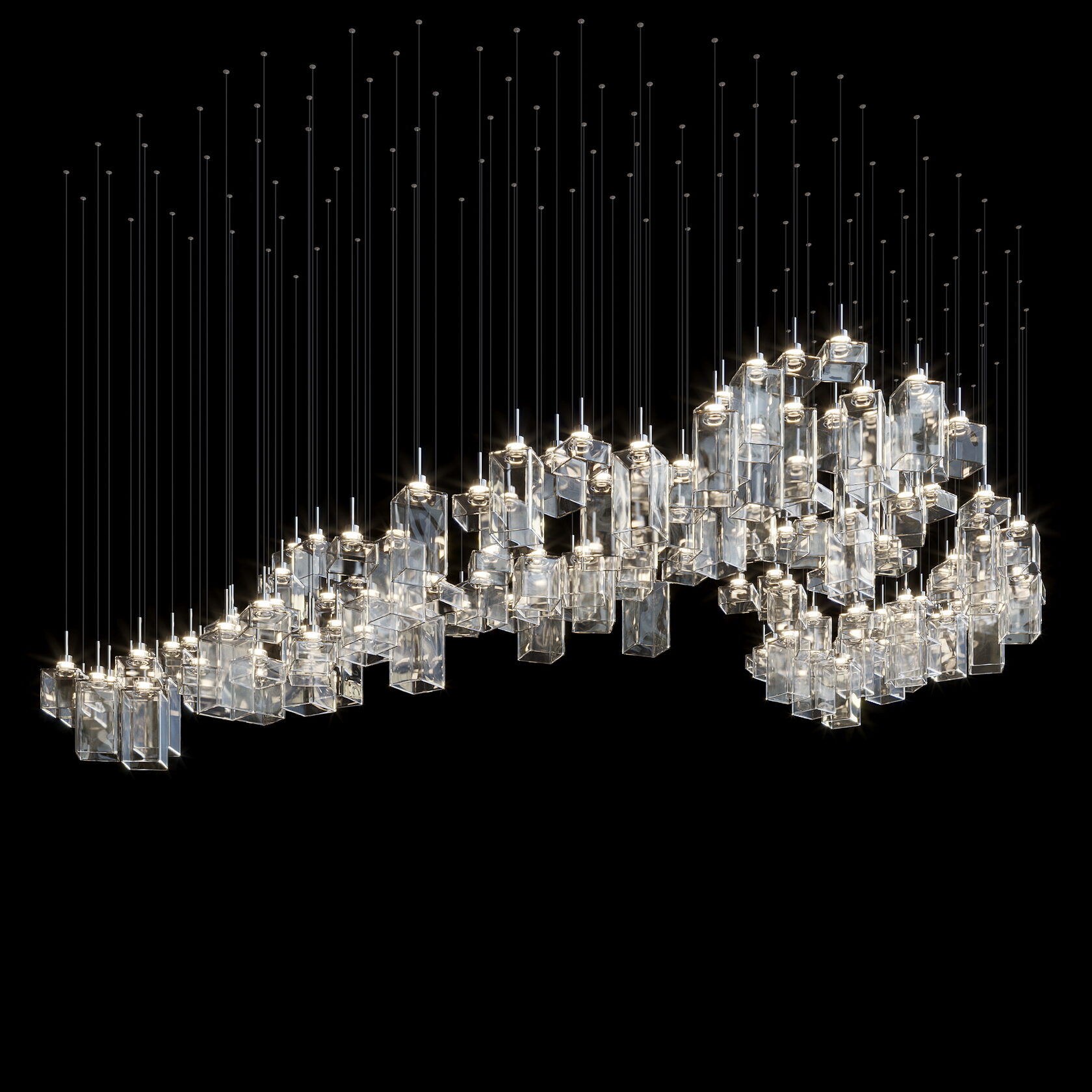 LC0398 - Light compositions made of crystal and glass - image 8 | Bachelieri