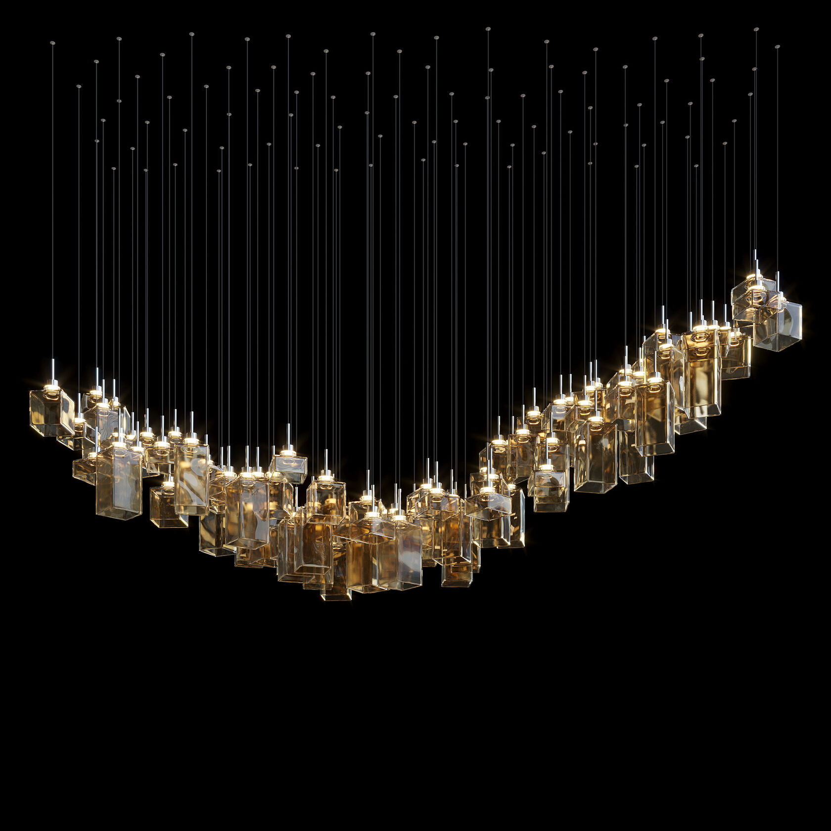 LC0398 - Light compositions made of crystal and glass - image 11 | Bachelieri