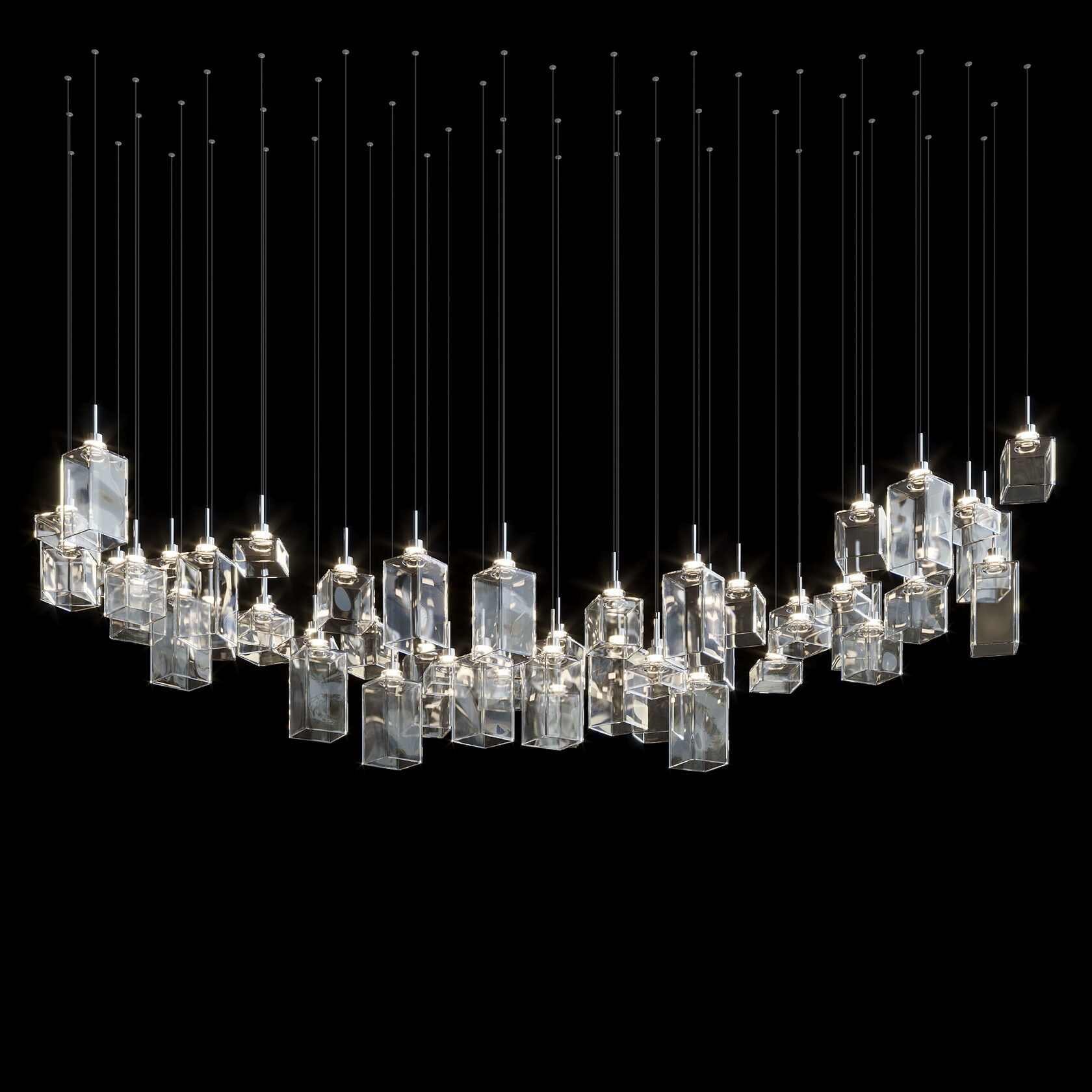 LC0398 - Light compositions made of crystal and glass - image 12 | Bachelieri