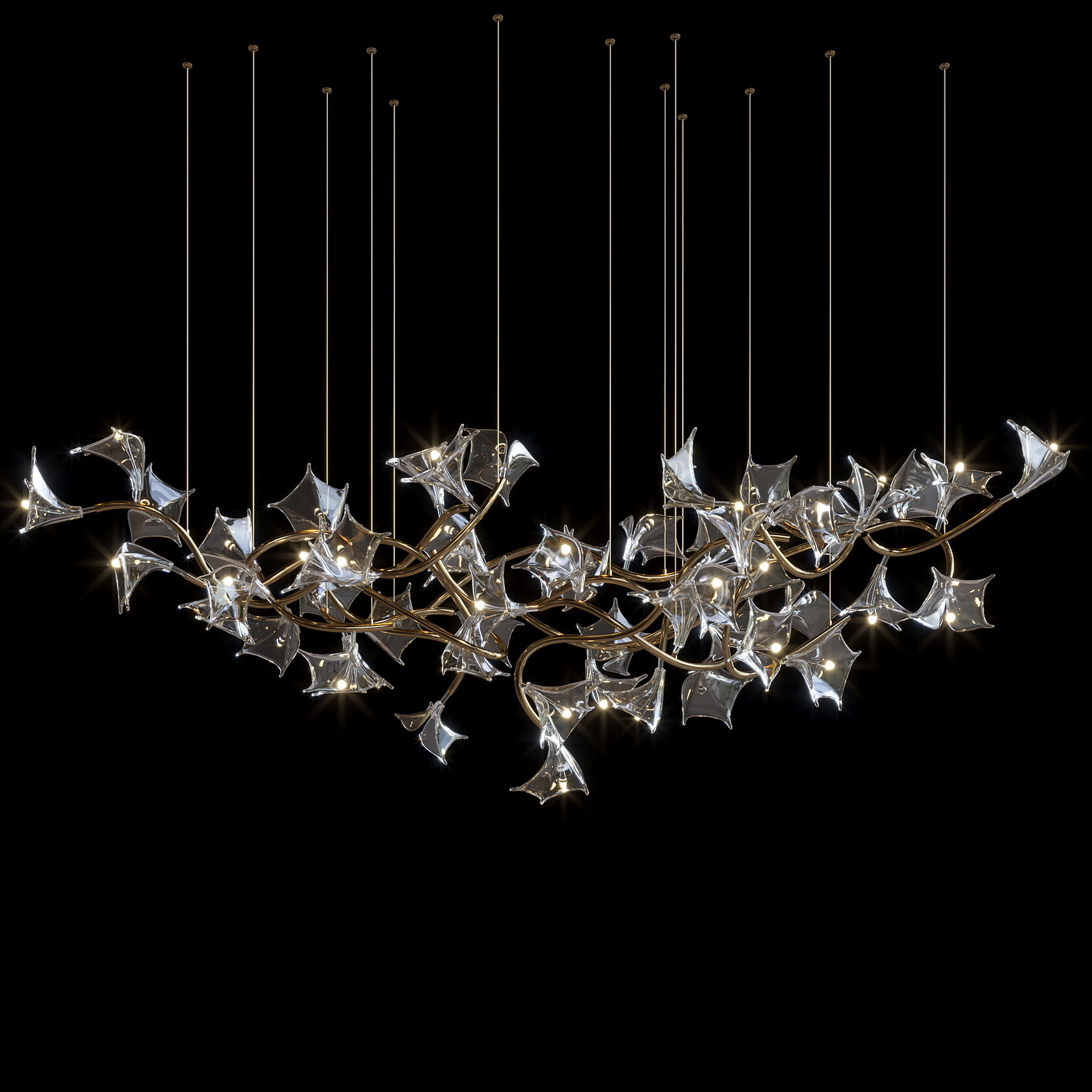 LC0407 - Light compositions made of crystal and glass - image 1 | Bachelieri