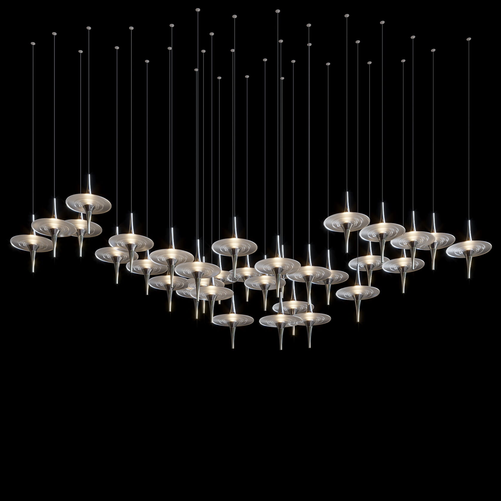 LC0435 - Світлові композиції з кришталю та скла - зображення 7 | Bachelieri