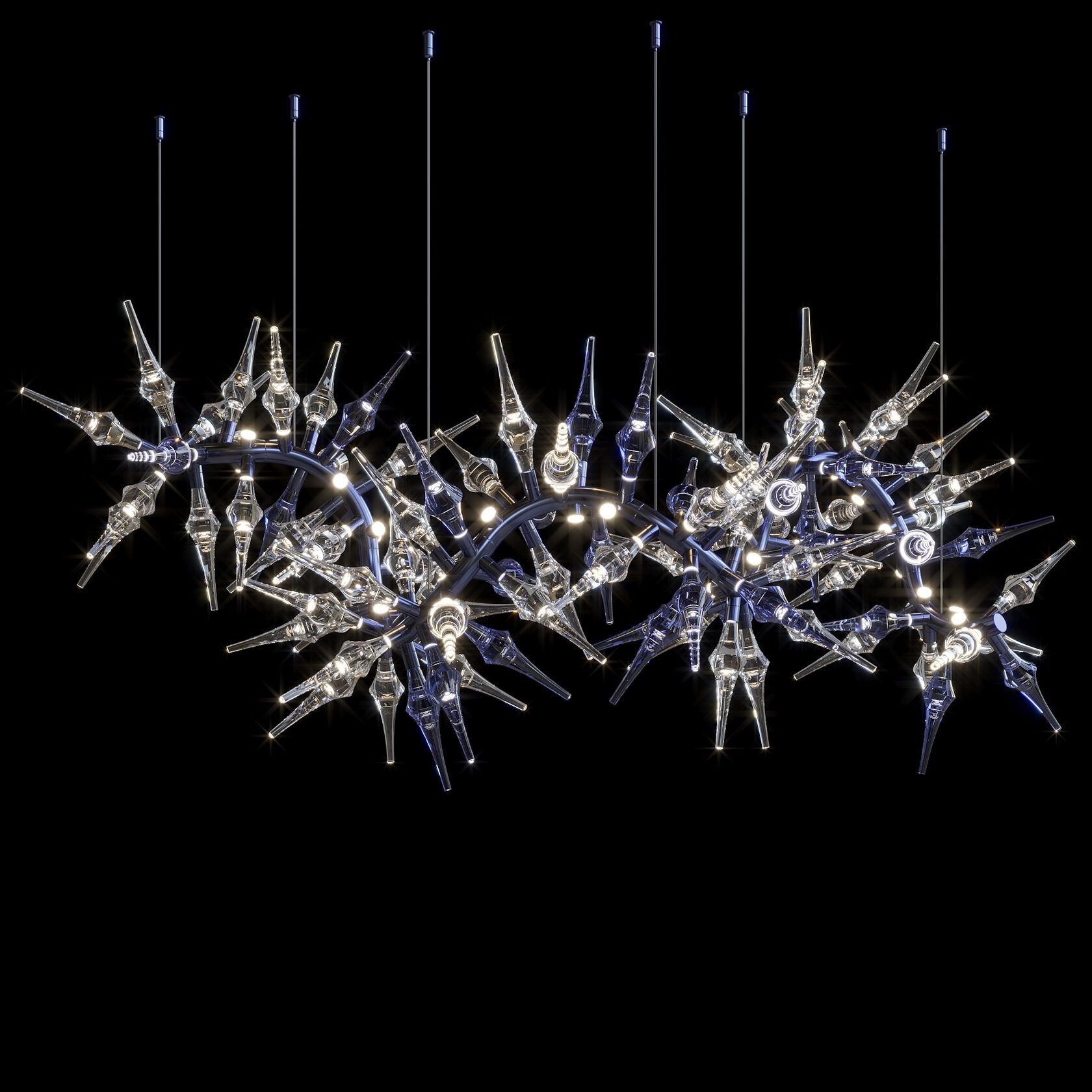 LC0442 - Light compositions made of crystal and glass - image 1 | Bachelieri