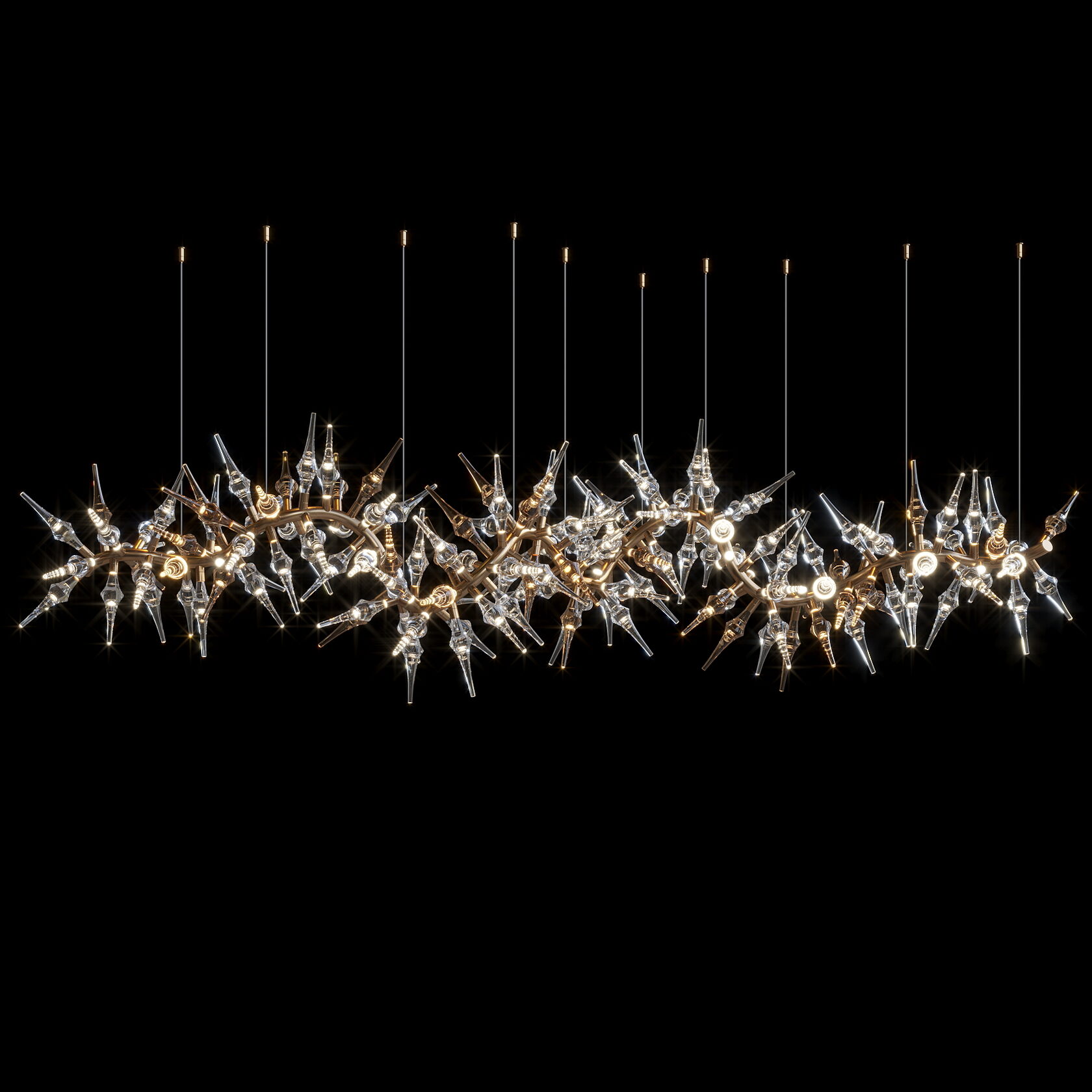 LC0442 - Light compositions made of crystal and glass - image 3 | Bachelieri