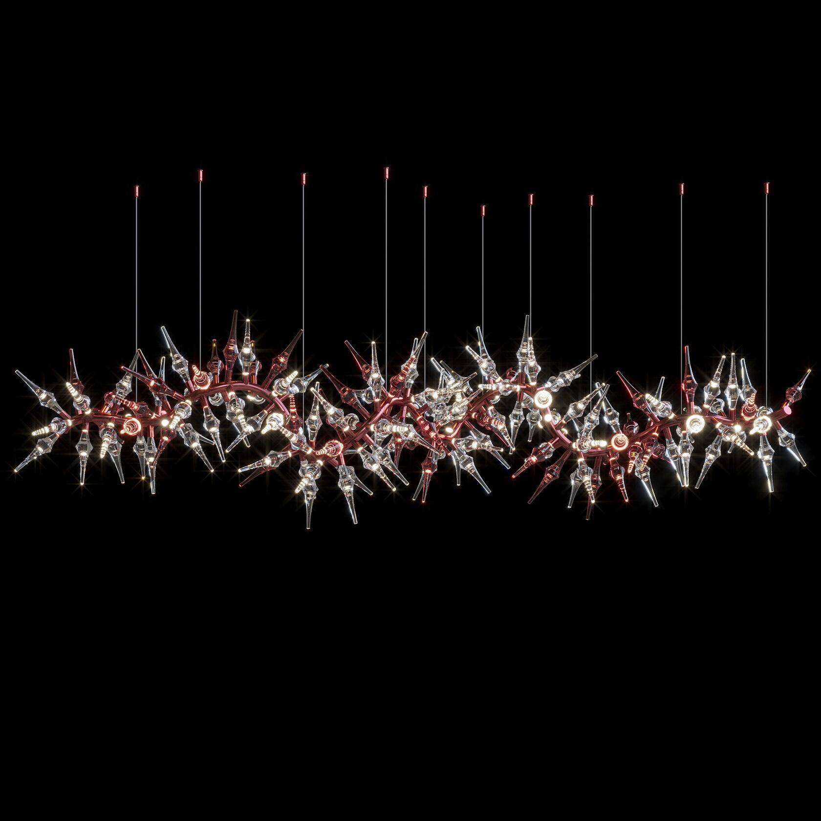 LC0442 - Light compositions made of crystal and glass - image 4 | Bachelieri