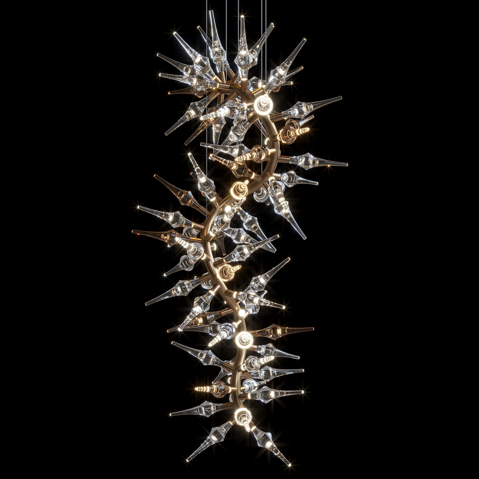 LC0442 - Light compositions made of crystal and glass - image 5 | Bachelieri