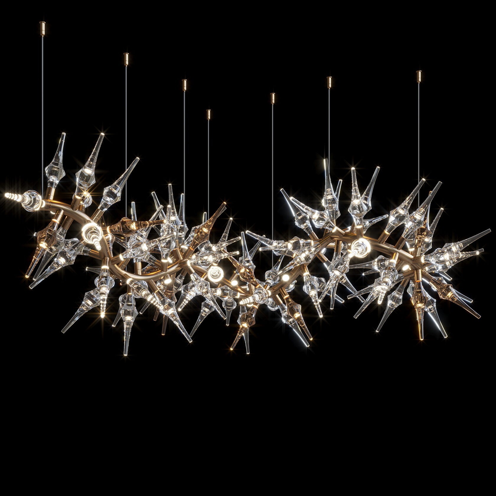 LC0442 - Light compositions made of crystal and glass - image 11 | Bachelieri