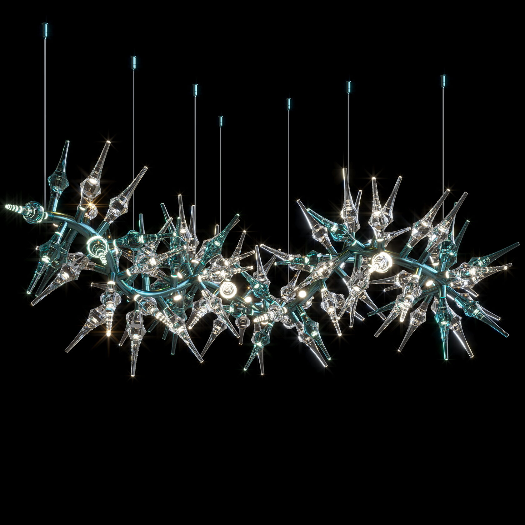 LC0442 - Light compositions made of crystal and glass - image 12 | Bachelieri