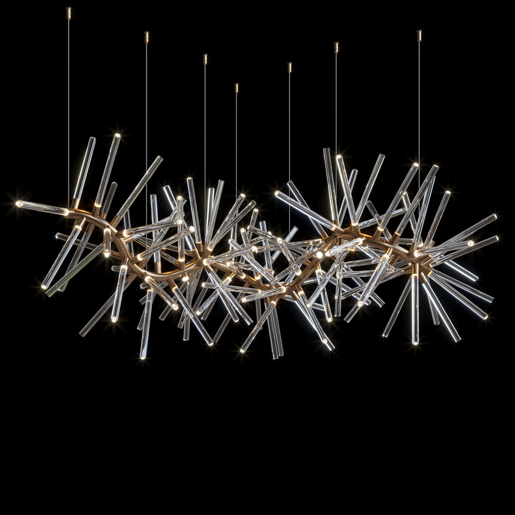 LC0444 - Light compositions made of crystal and glass - image 1 | Bachelieri