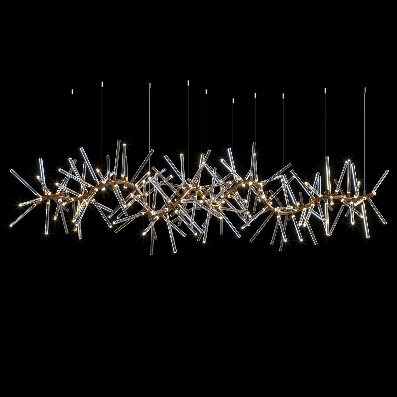 LC0444 - Light compositions made of crystal and glass - image 4 | Bachelieri