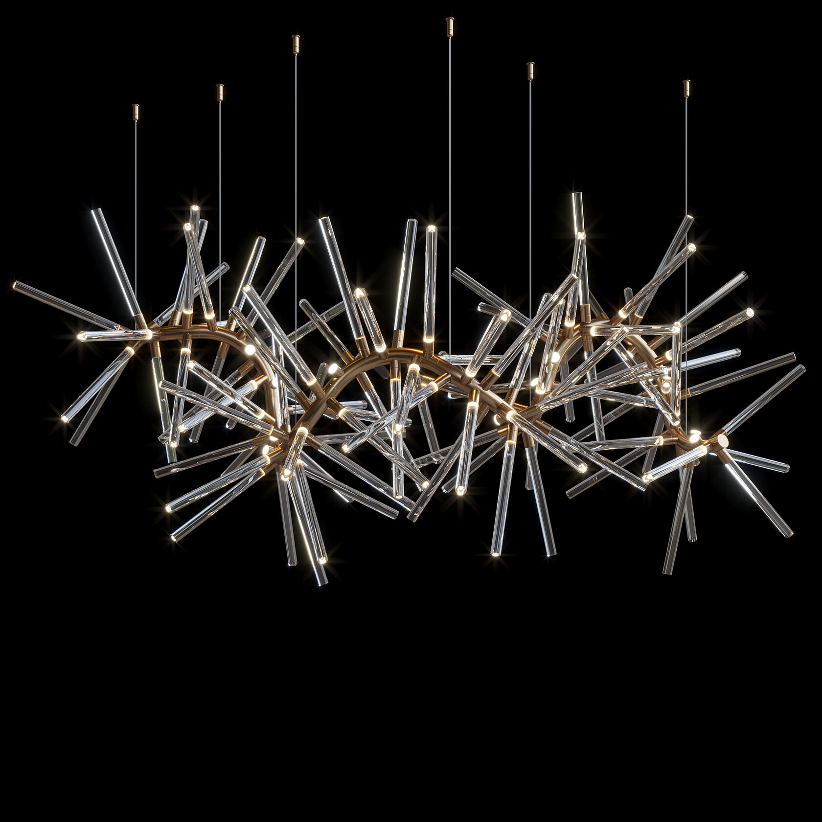 LC0444 - Light compositions made of crystal and glass - image 6 | Bachelieri