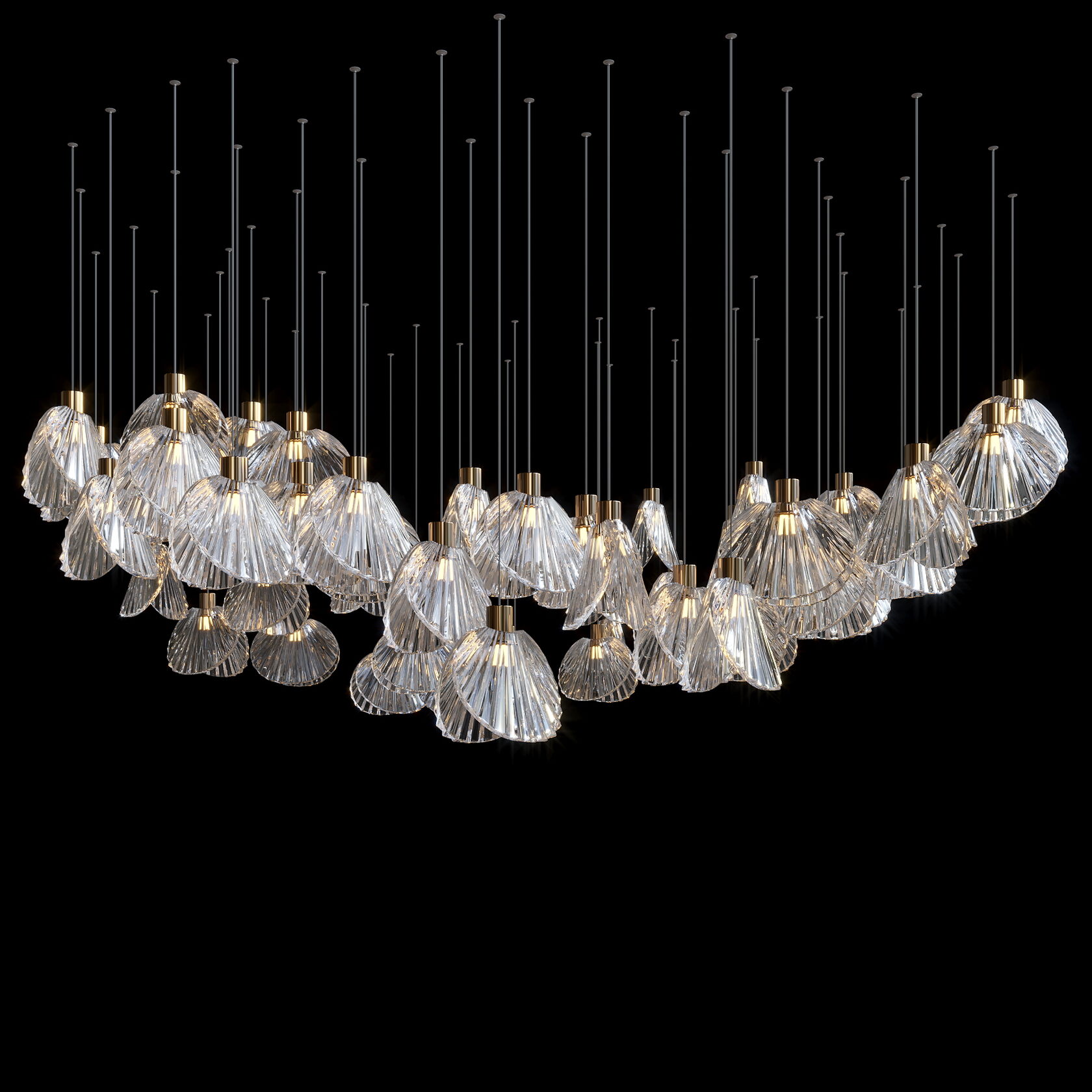 LC0448 - Light compositions made of crystal and glass - image 7 | Bachelieri