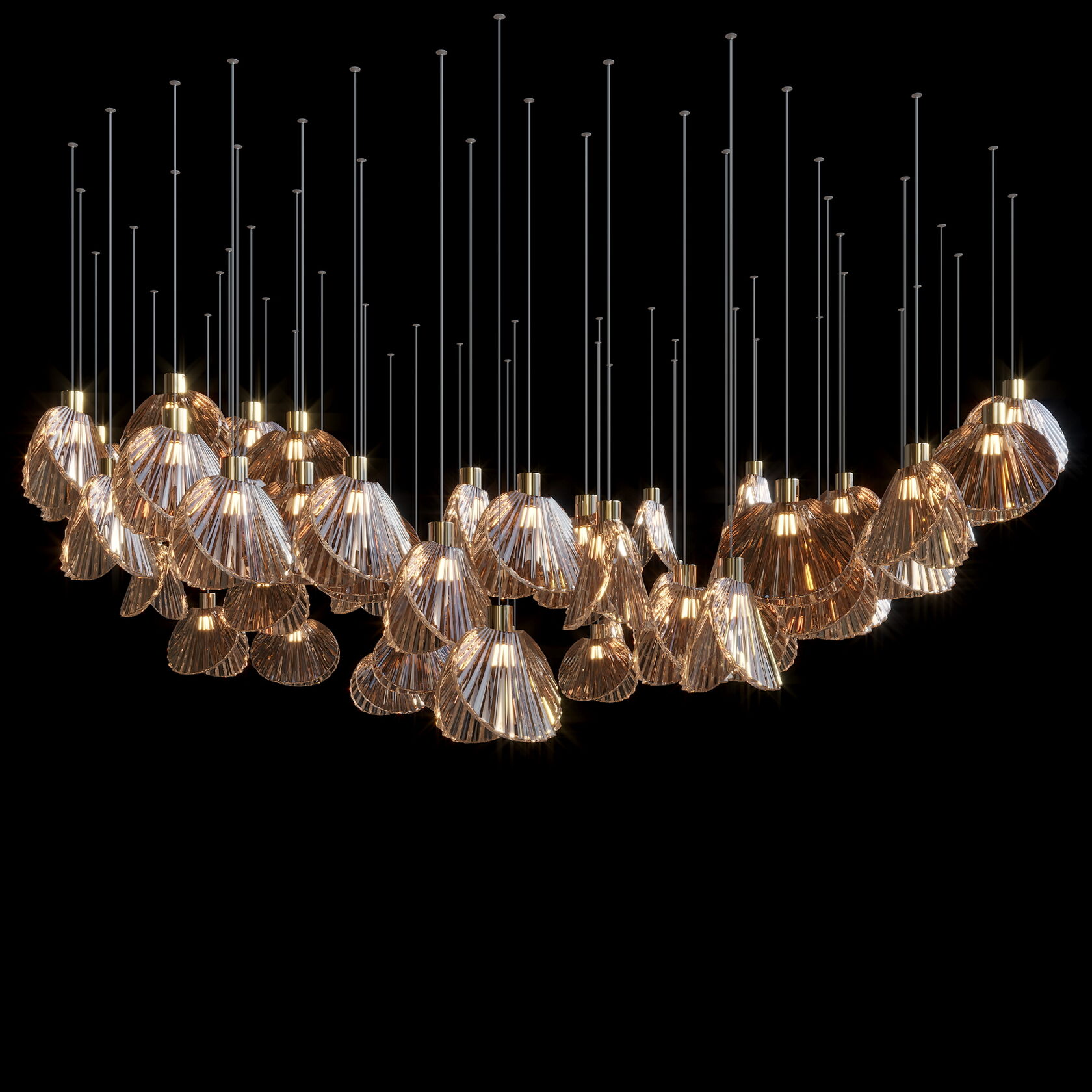 LC0448 - Light compositions made of crystal and glass - image 8 | Bachelieri