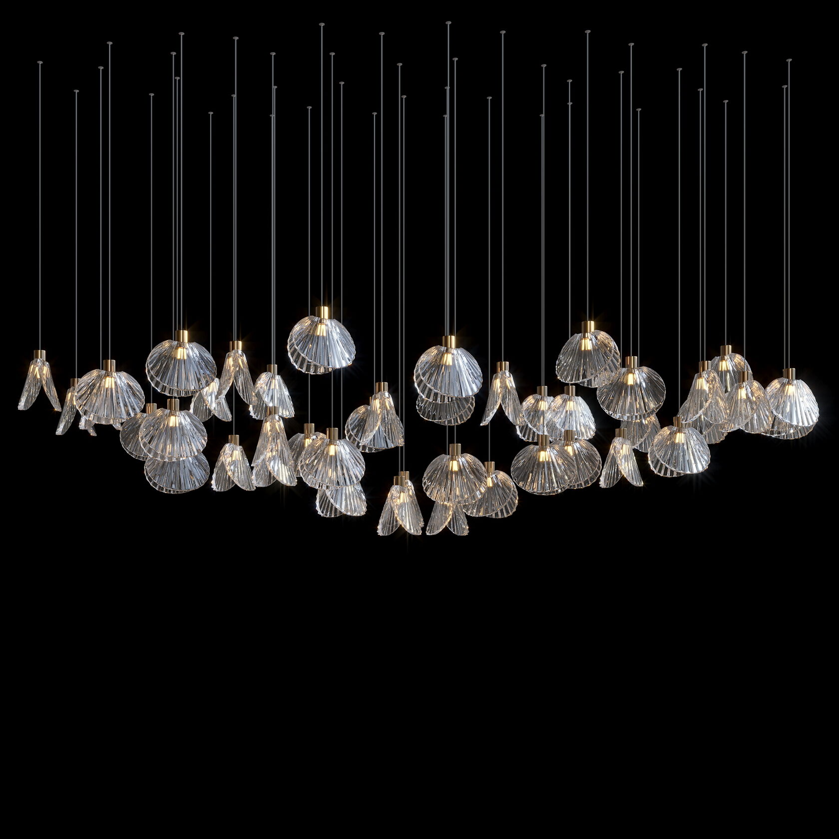 LC0448 - Light compositions made of crystal and glass - image 11 | Bachelieri