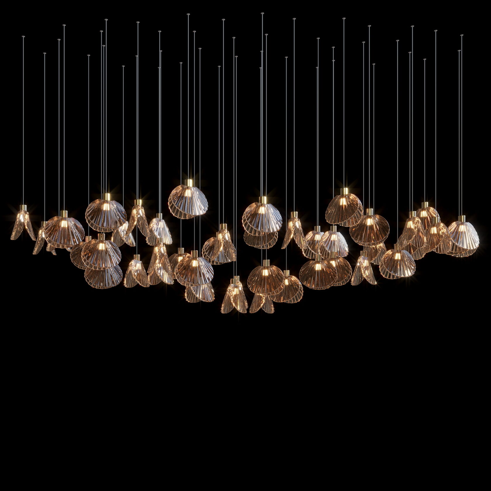 LC0448 - Light compositions made of crystal and glass - image 12 | Bachelieri