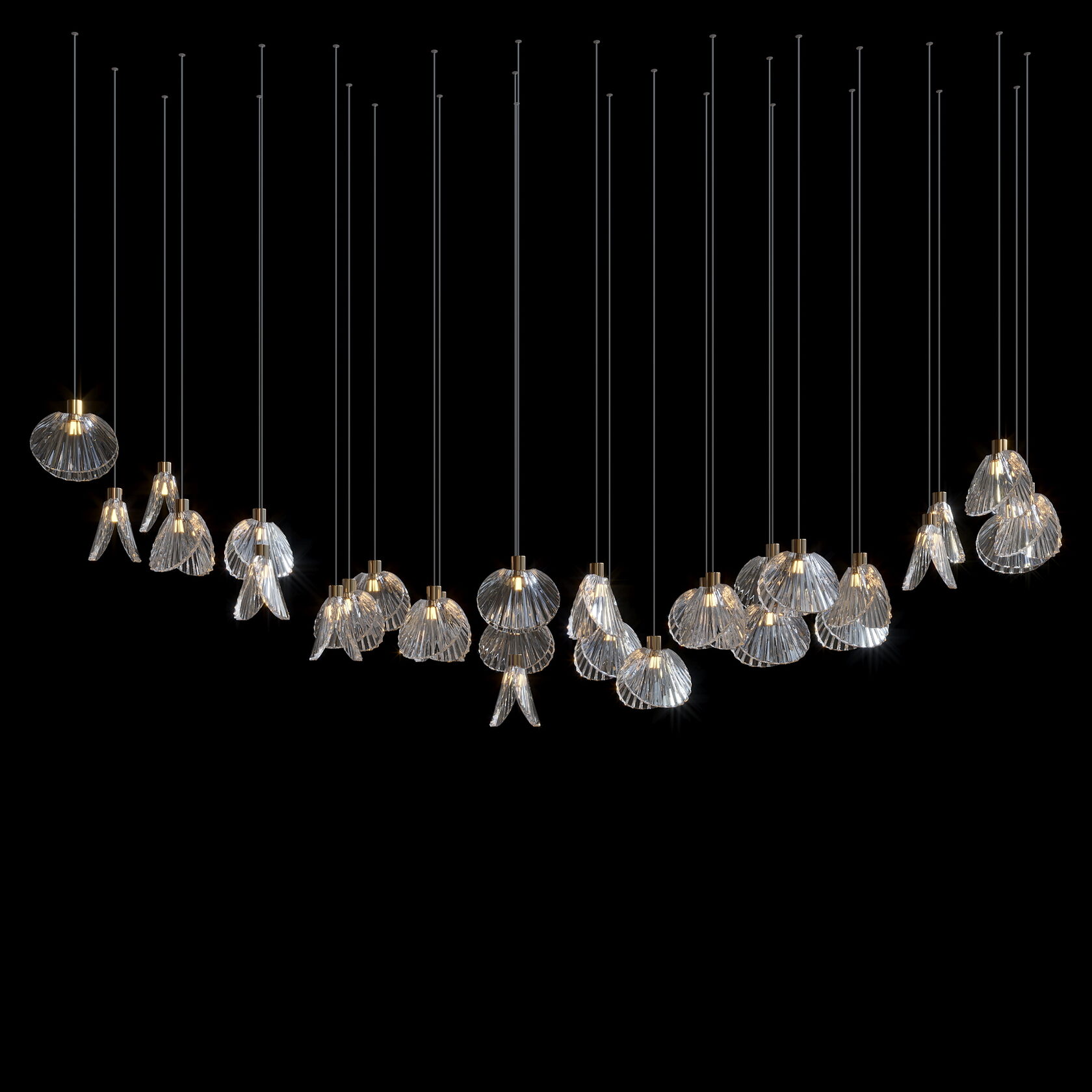 LC0448 - Light compositions made of crystal and glass - image 14 | Bachelieri