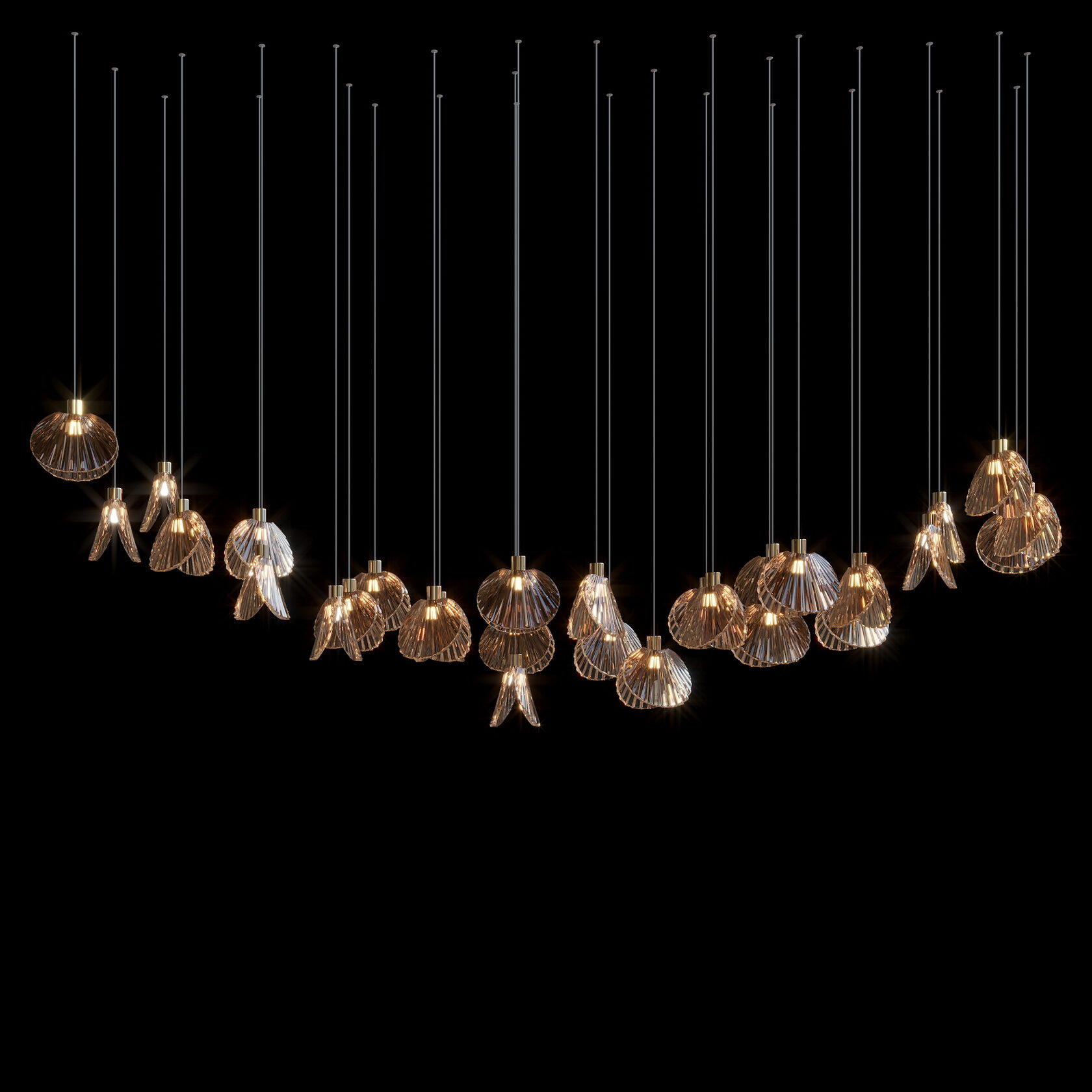LC0448 - Light compositions made of crystal and glass - image 16 | Bachelieri