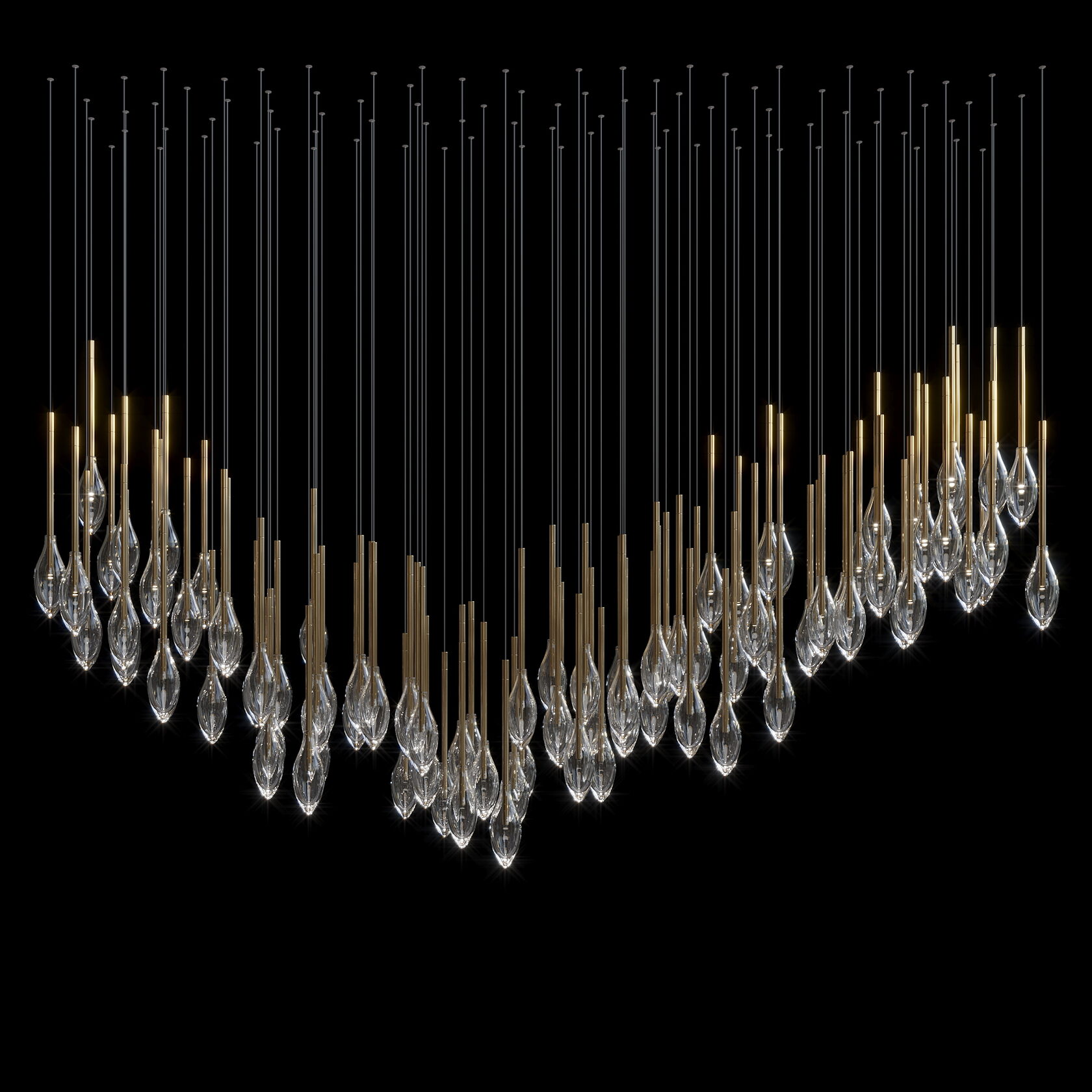 LC0455 - Light compositions made of crystal and glass - image 2 | Bachelieri