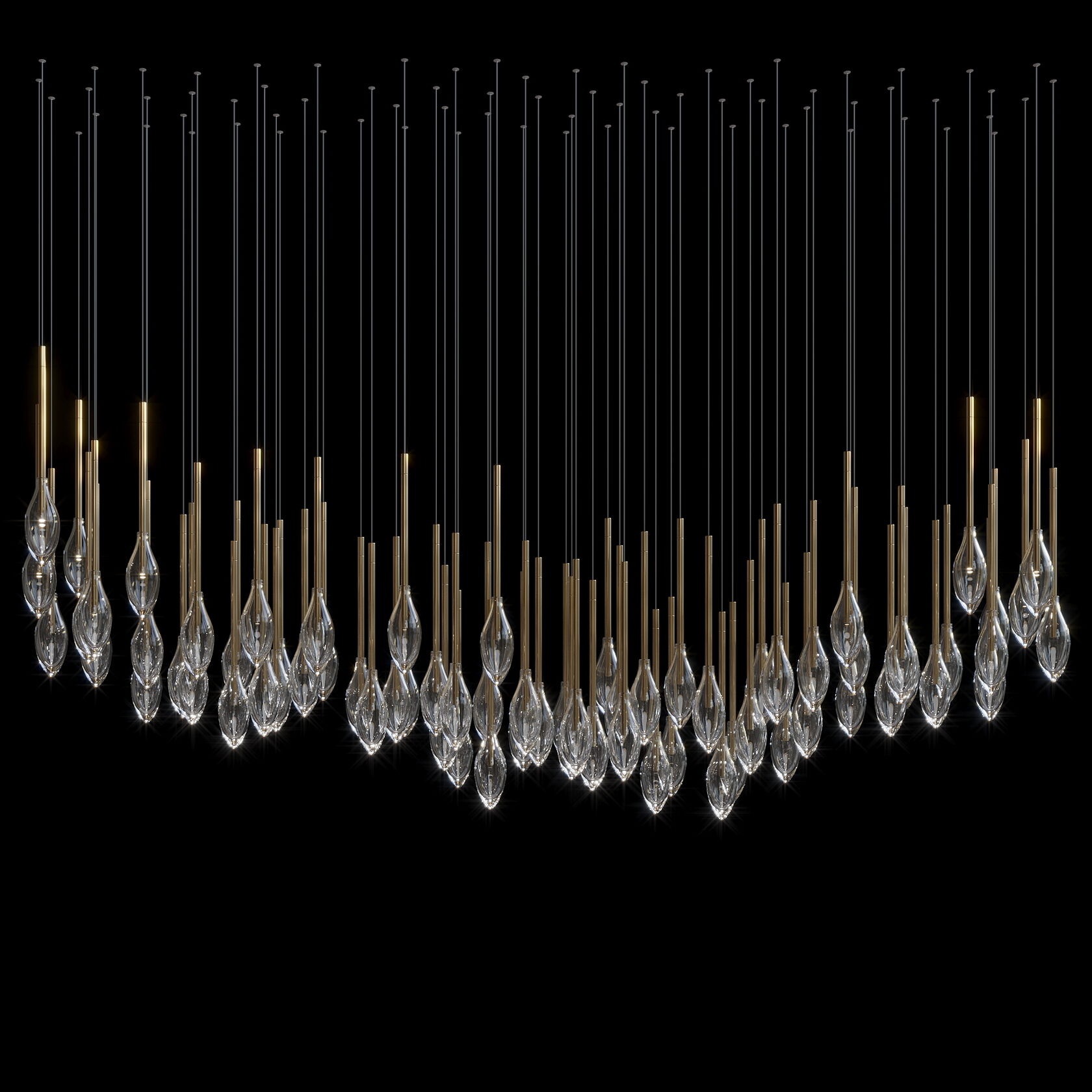 LC0455 - Light compositions made of crystal and glass - image 4 | Bachelieri