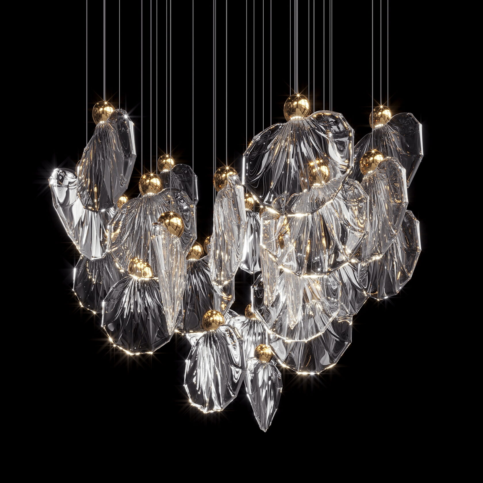 LC0461 - Light compositions made of crystal and glass - image 1 | Bachelieri