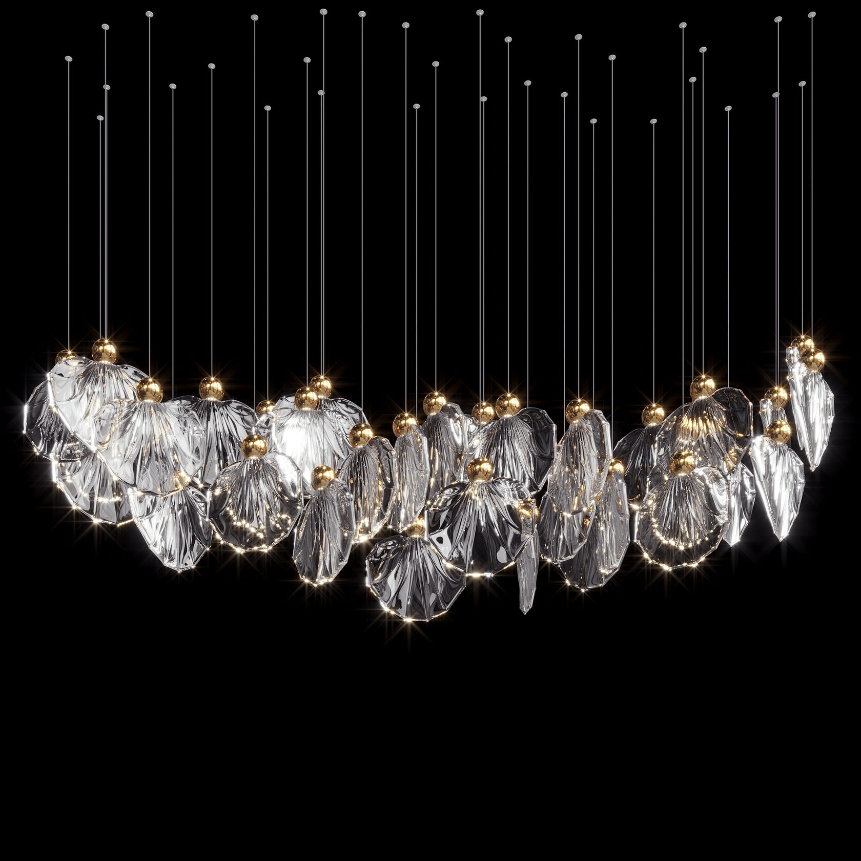 LC0461 - Light compositions made of crystal and glass - image 2 | Bachelieri