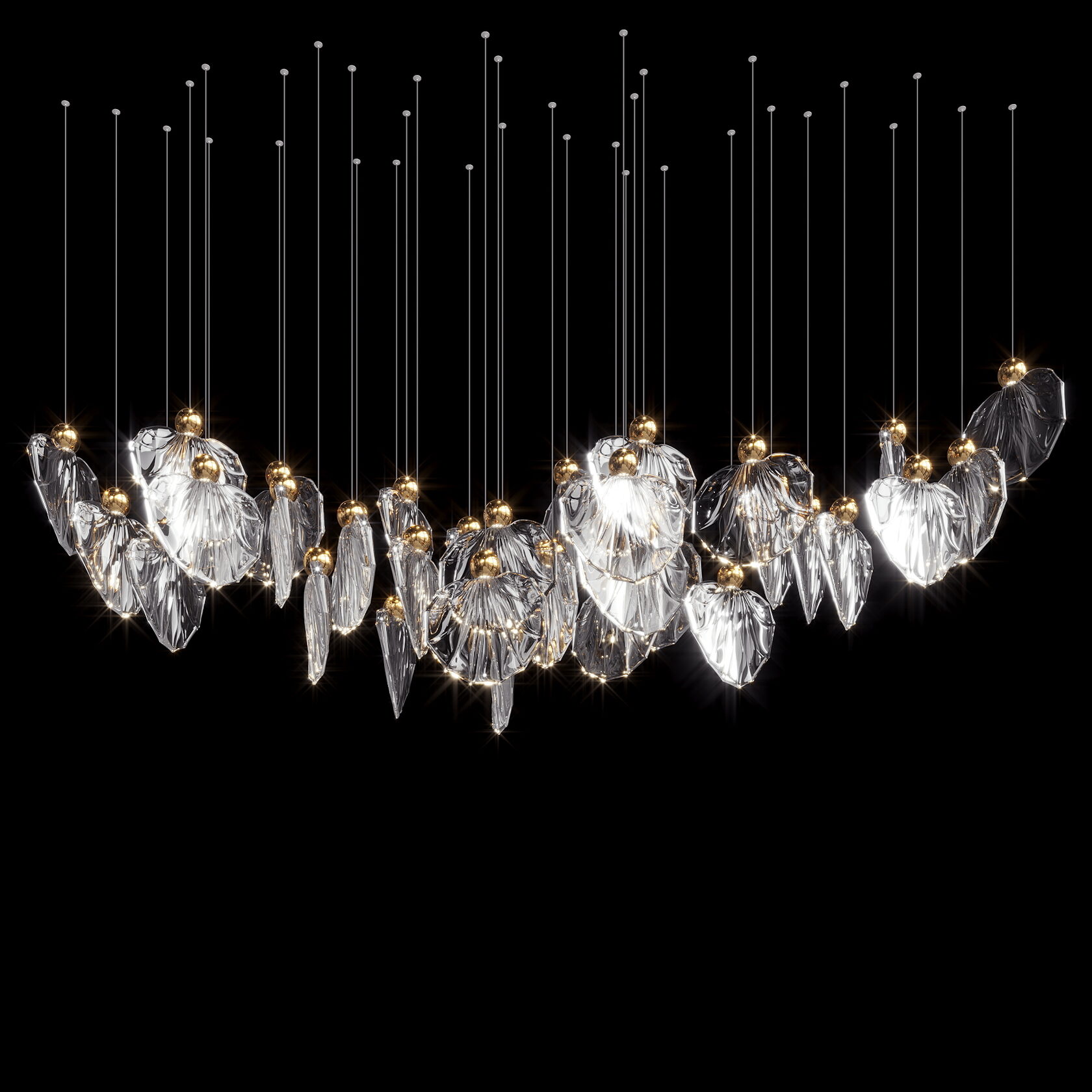 LC0461 - Light compositions made of crystal and glass - image 6 | Bachelieri