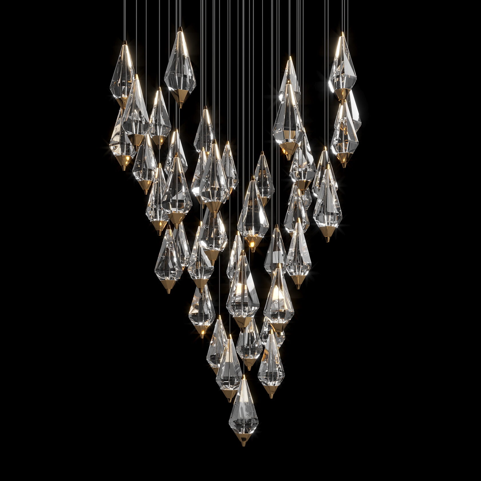 LC0476 - Light compositions made of crystal and glass - image 4 | Bachelieri