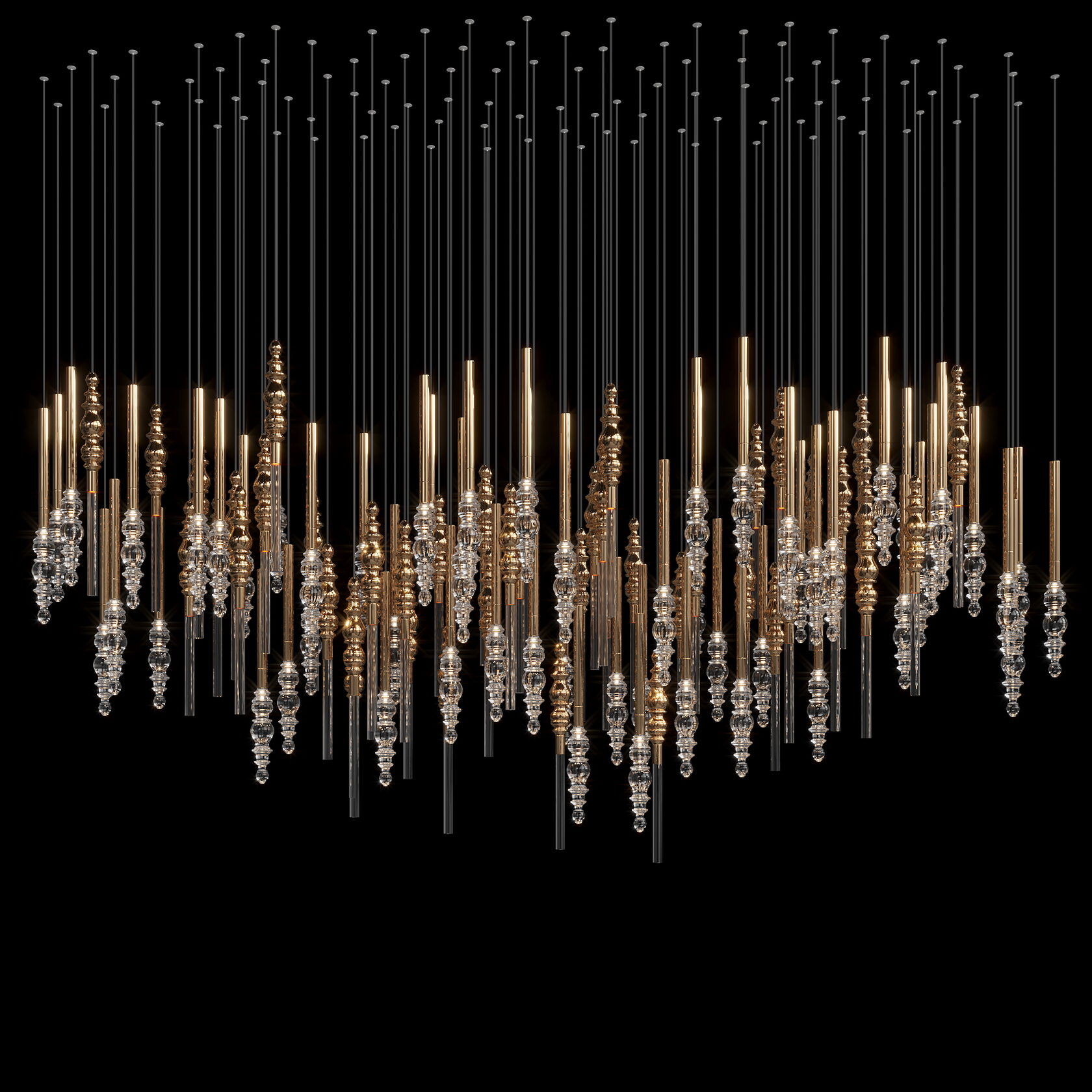 LC0478 - Light compositions made of crystal and glass - image 6 | Bachelieri