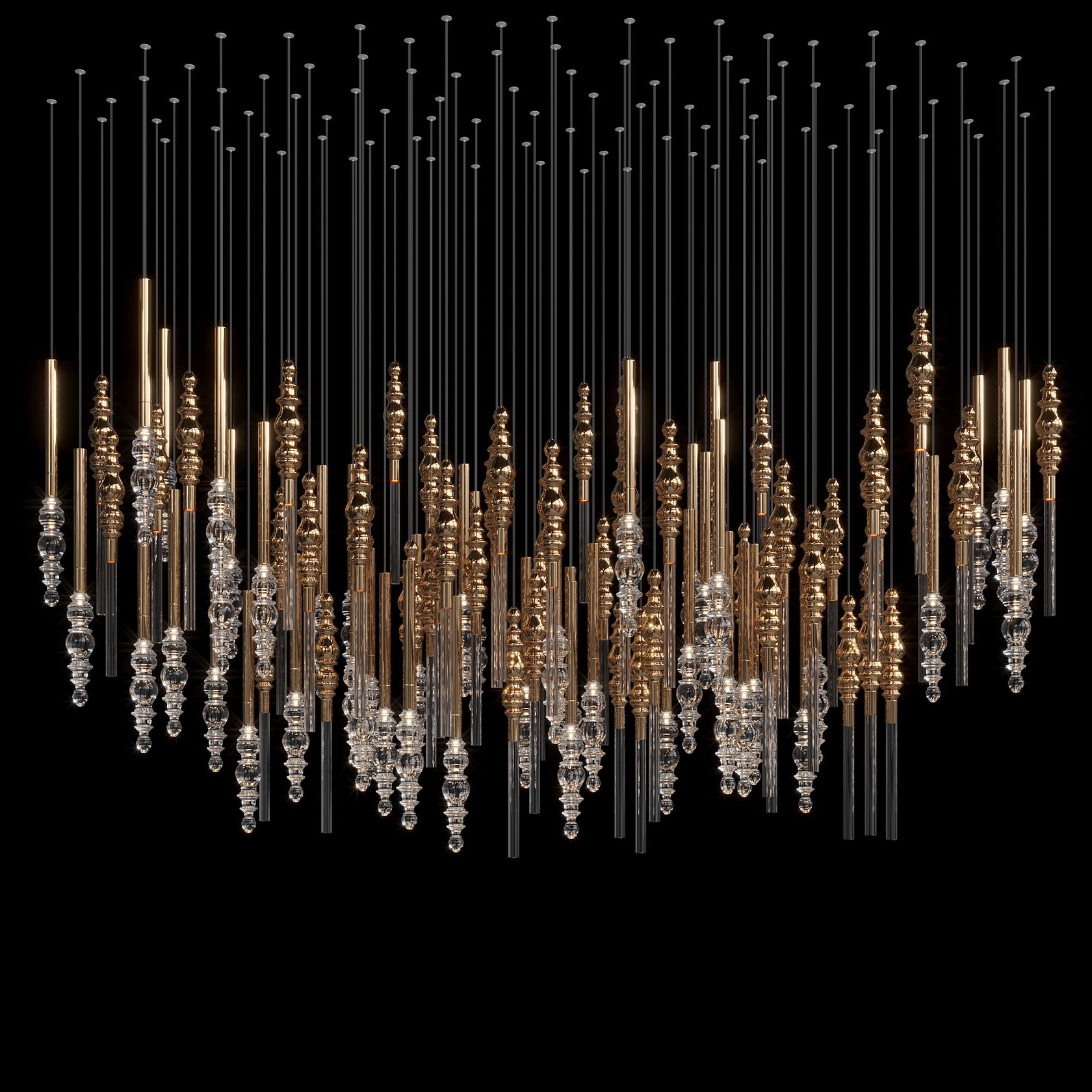LC0478 - Light compositions made of crystal and glass - image 8 | Bachelieri