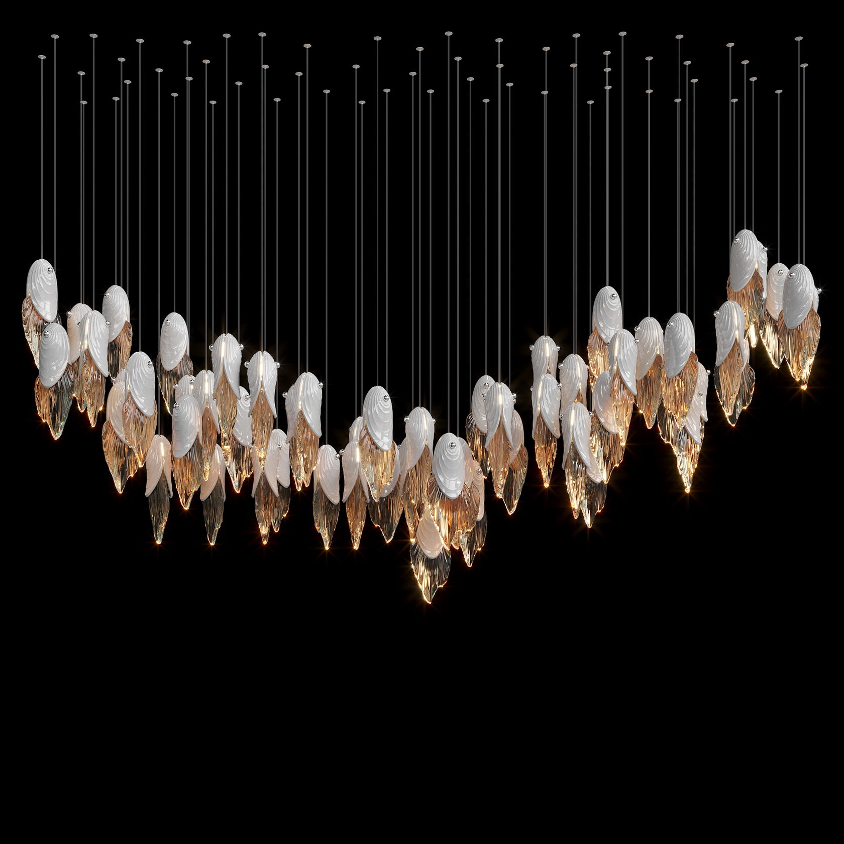 LC0483 - Light compositions made of crystal and glass - image 5 | Bachelieri